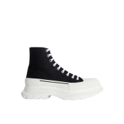 Alexander McQueen Tread Slick Boot Black White