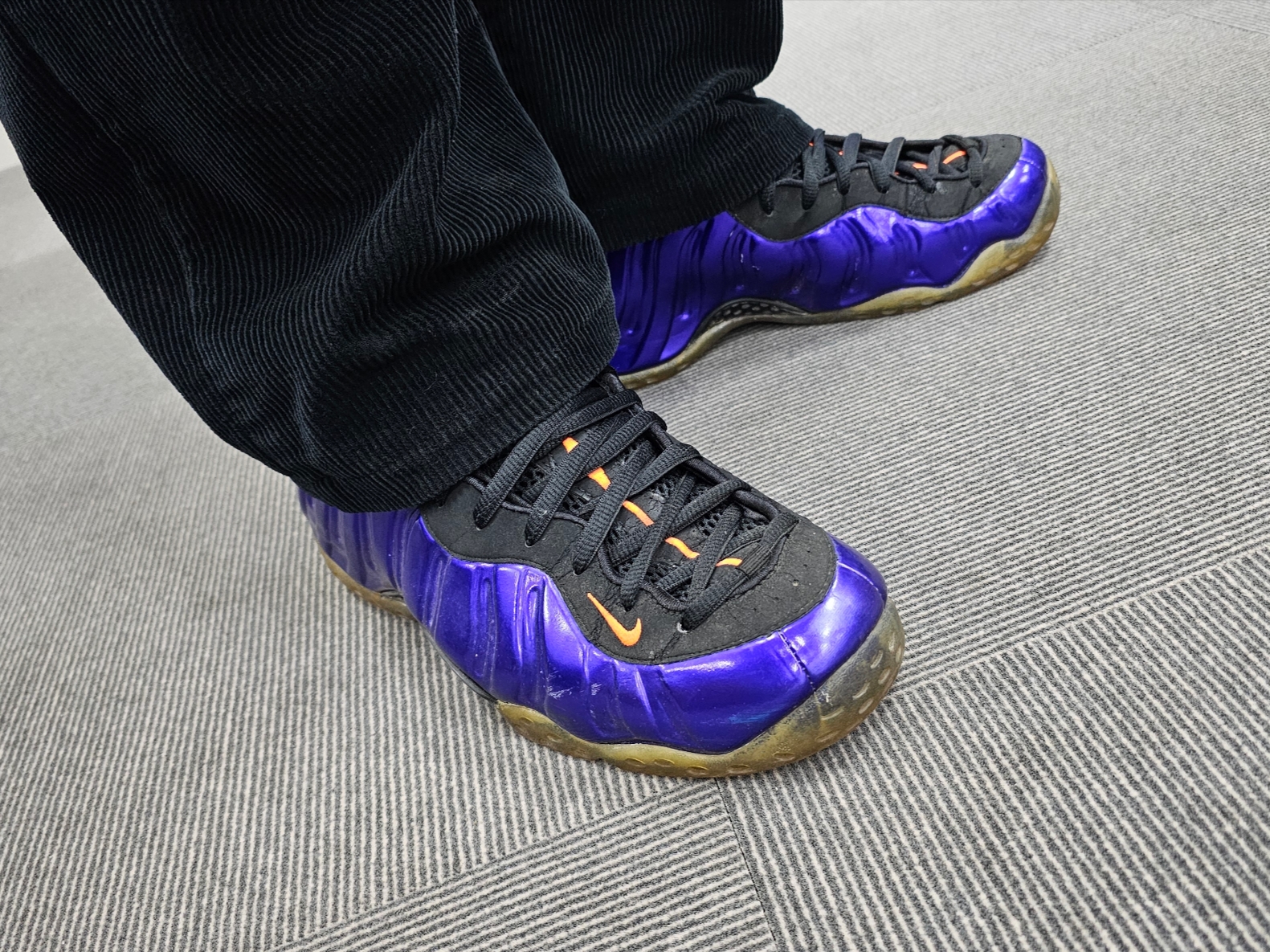 Nike Air Foamposite One Phoenix Suns 착용 스타일