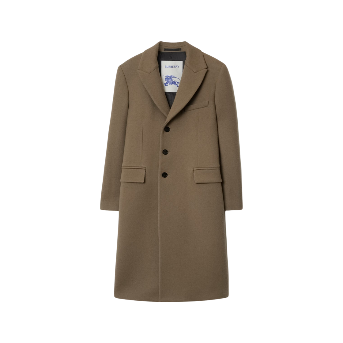 Burberry Wool Coat Silt 상세 이미지 1