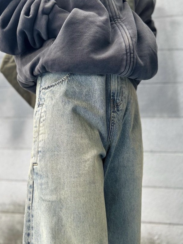 Entire Studios Dem Jeans Surface Wave 착용 스타일 - 4