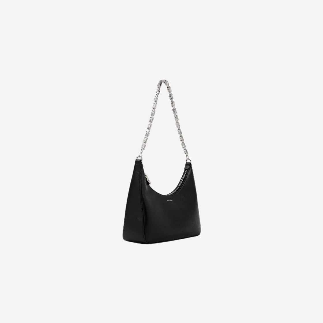 Givenchy Small Moon Cut Out Bag in Leather with Sporty Strap Black 상세 이미지 3