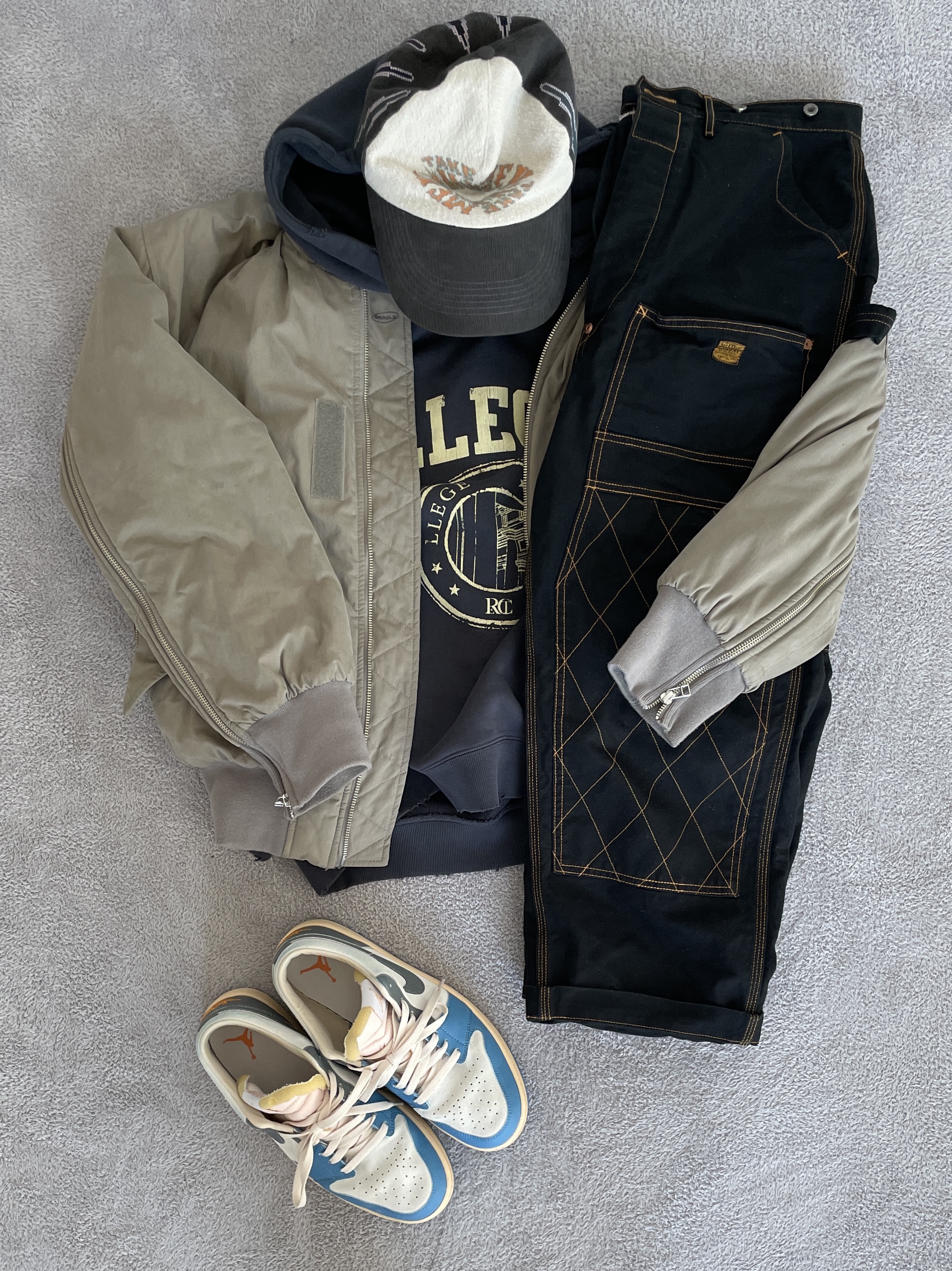 Jordan 1 Low SE Tokyo 96 착용 스타일 - 6