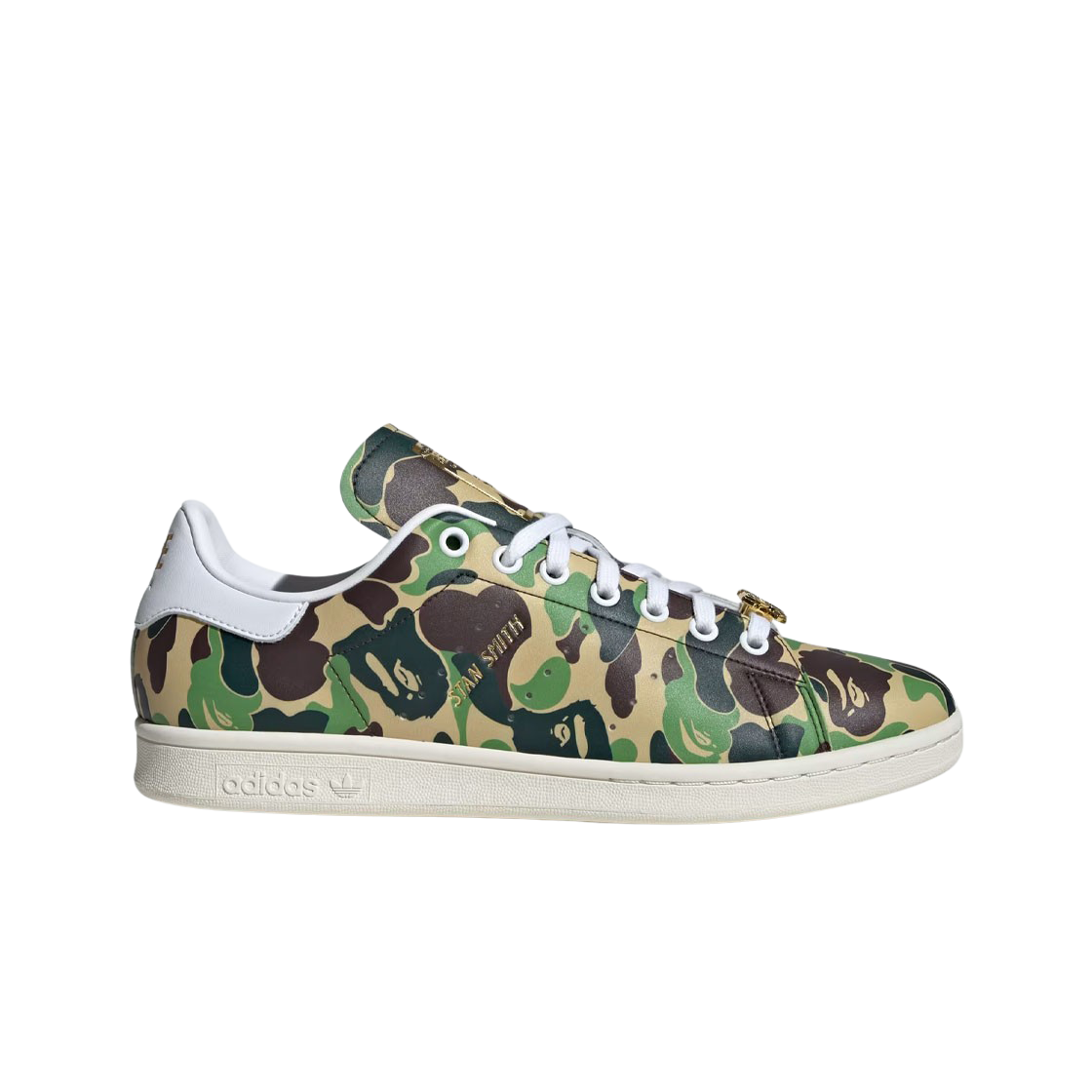 아디다스 x 베이프 스탠 스미스 클라우드 화이트(Adidas x BAPE Stan Smith Cloud White)