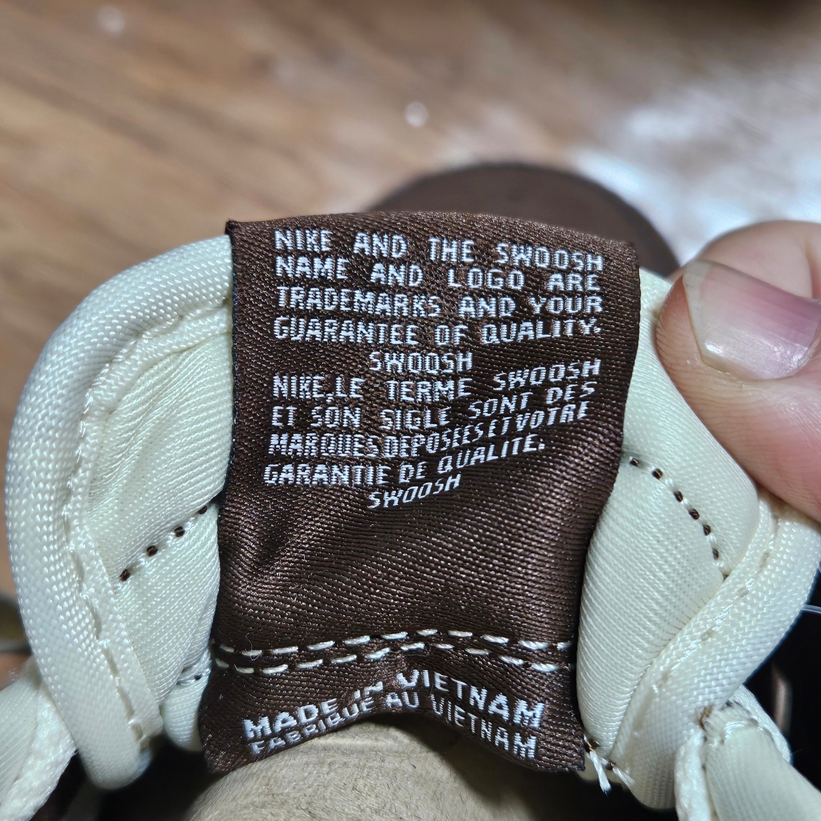 Nike Air Force 1 '07 Cacao Wow Coconut Milk 착용 스타일 - 4