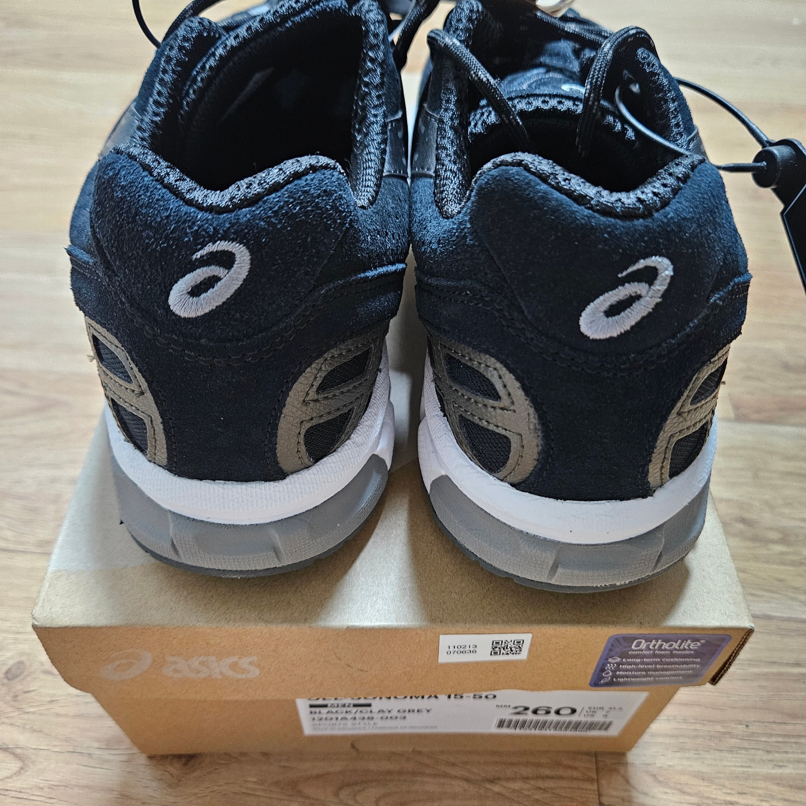 Asics Gel-Sonoma 15-50 Black Clay Grey 착용 스타일 - 3