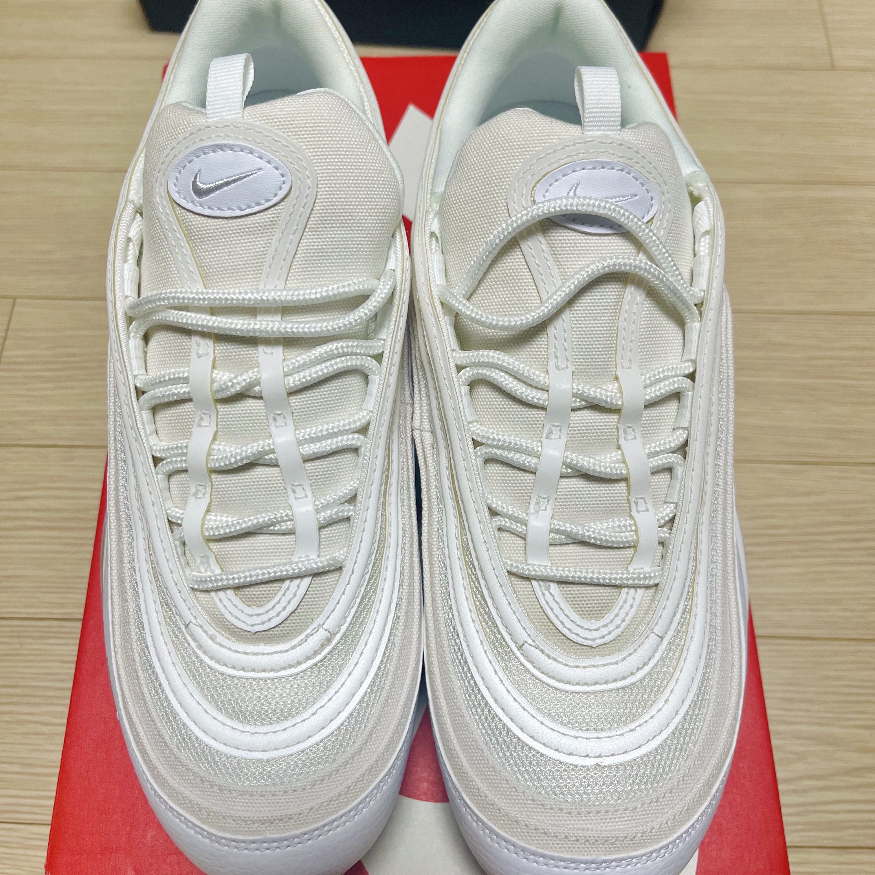 Nike Air Max 97 White Ice 착용 스타일 - 1