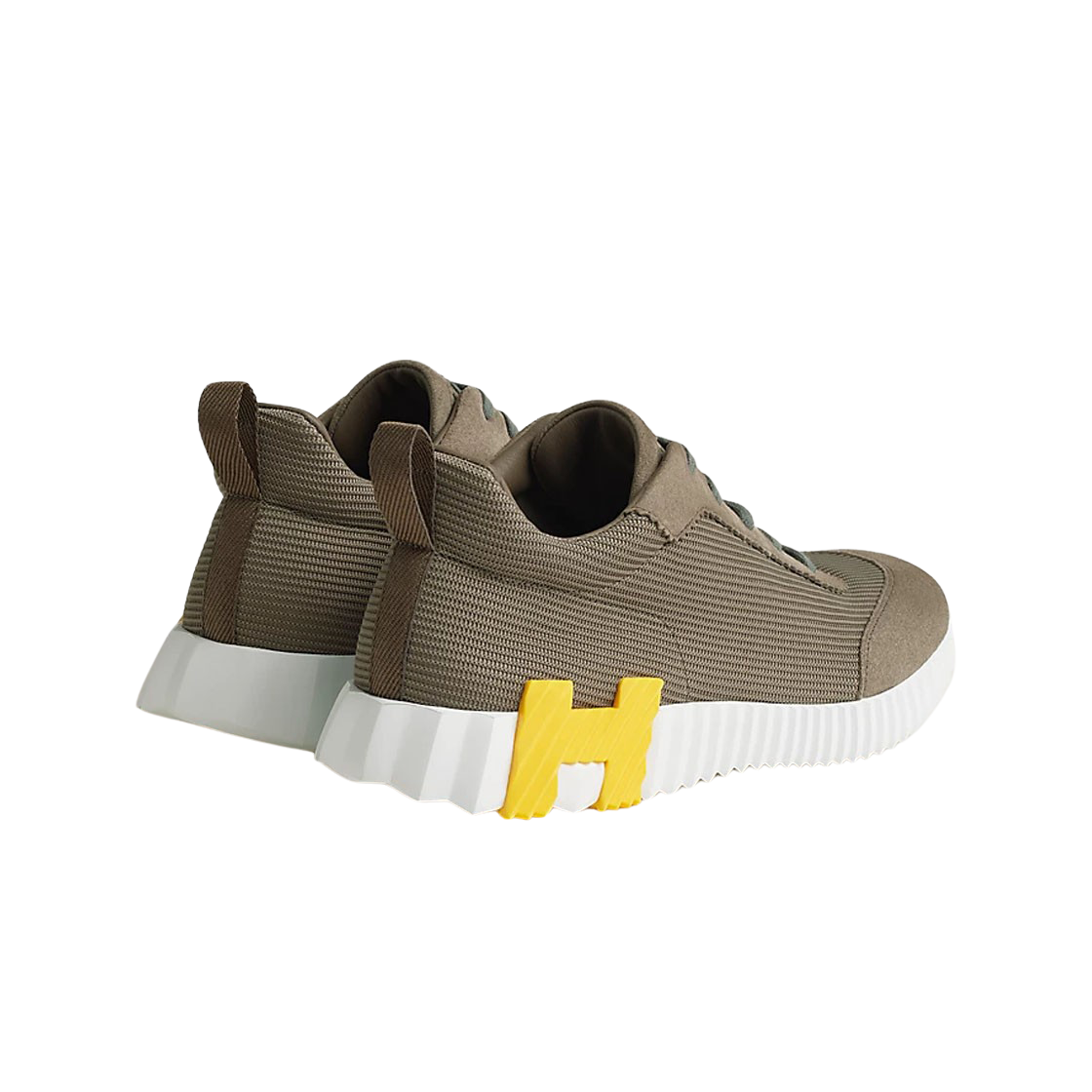 에르메스 바운싱 스니커즈 메쉬 스웨이드 고트스킨 & 에뚜쁘(Hermes Bouncing Sneakers Mesh Suede Goatskin & Etoupe) - 2