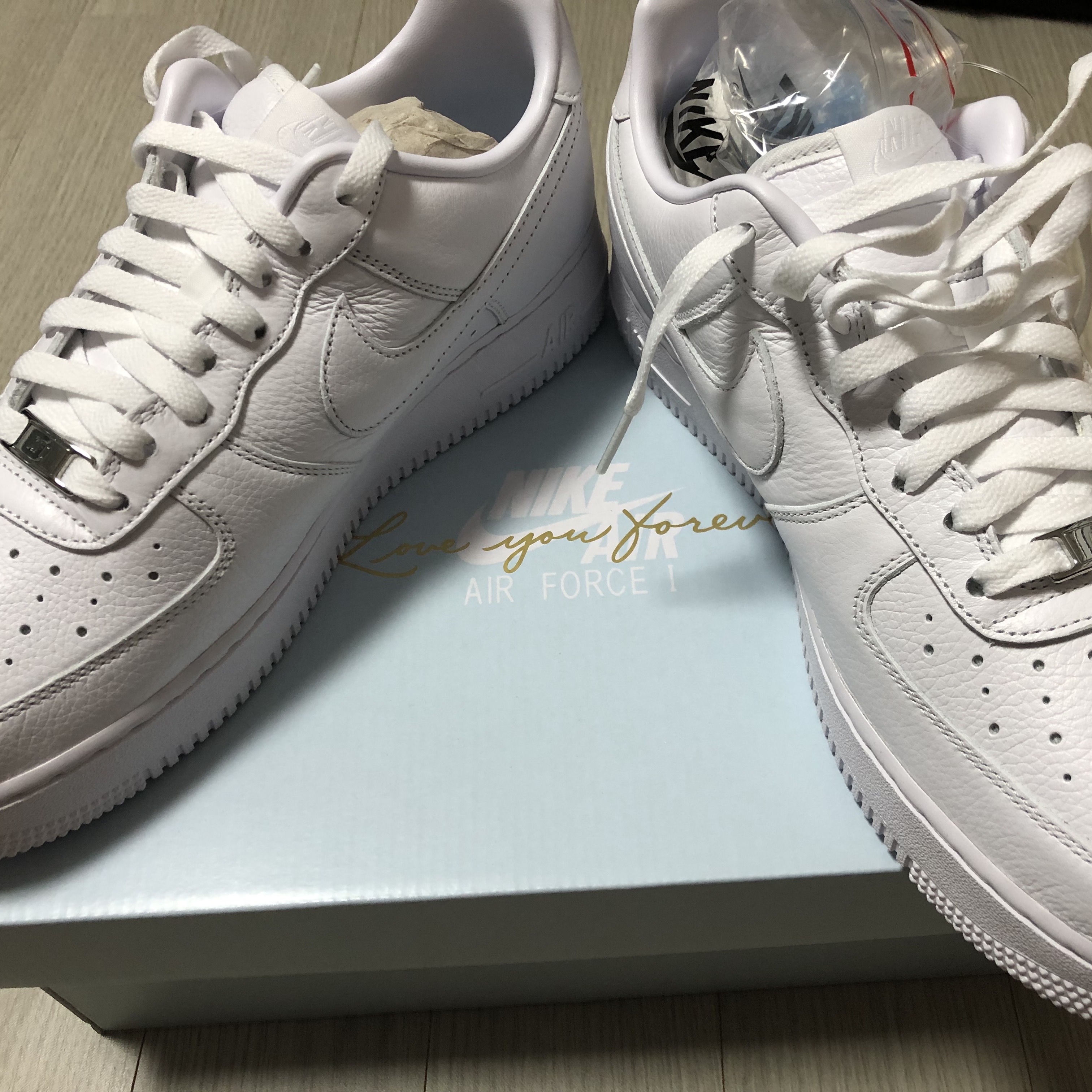 Nike x Drake Nocta Air Force 1 Low SP Certified Lover Boy White 착용 스타일 - 2