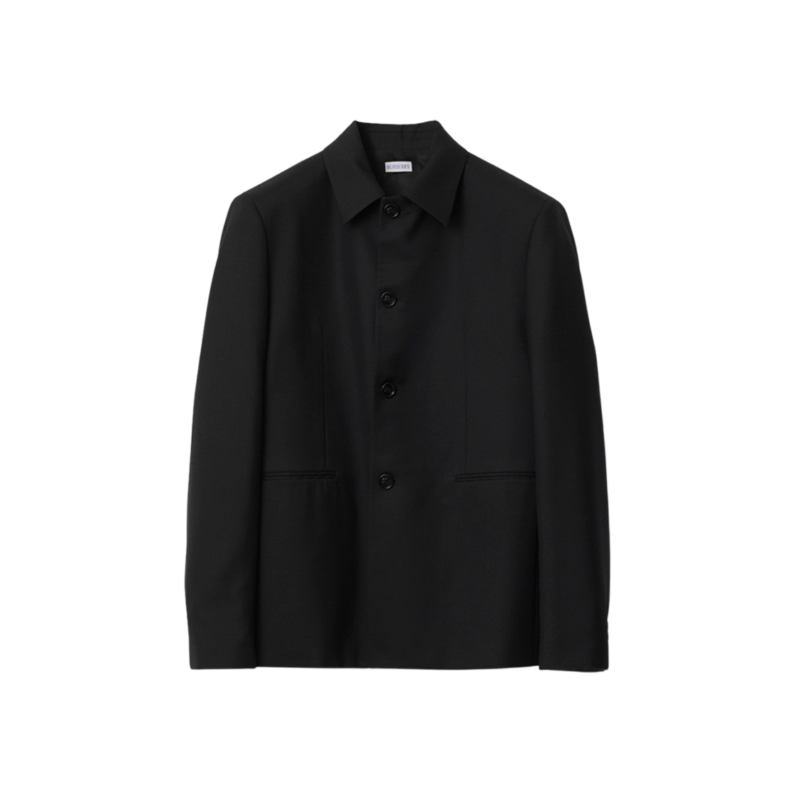 Burberry Wool Tailored Jacket Black 상세 이미지 1