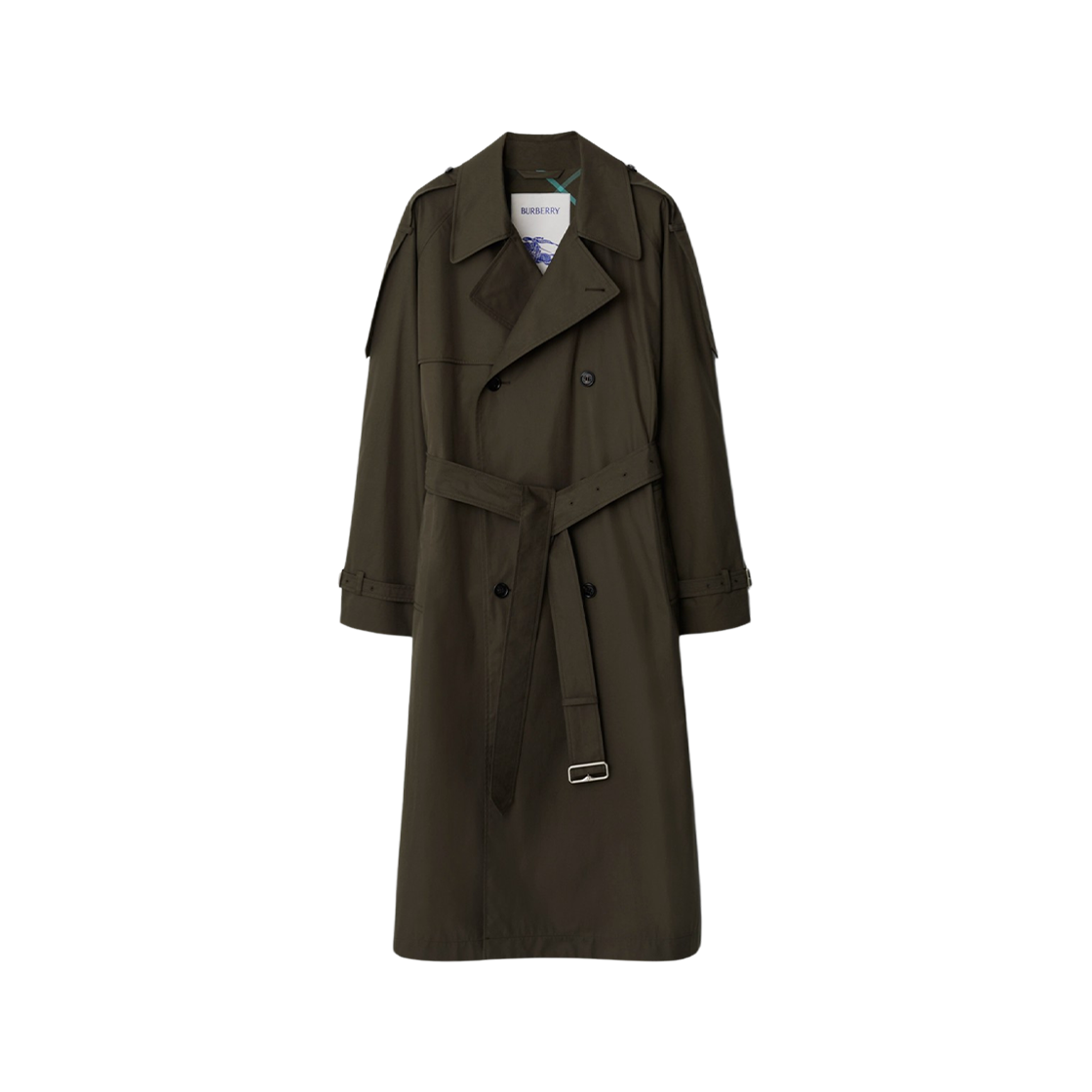 Burberry Short Castleford Trench Coat Otter 상세 이미지 1