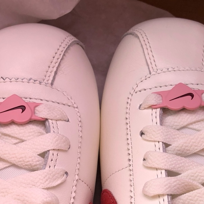 (W) Nike Cortez SE Valentine Day Sail Adobe 착용 스타일 - 2
