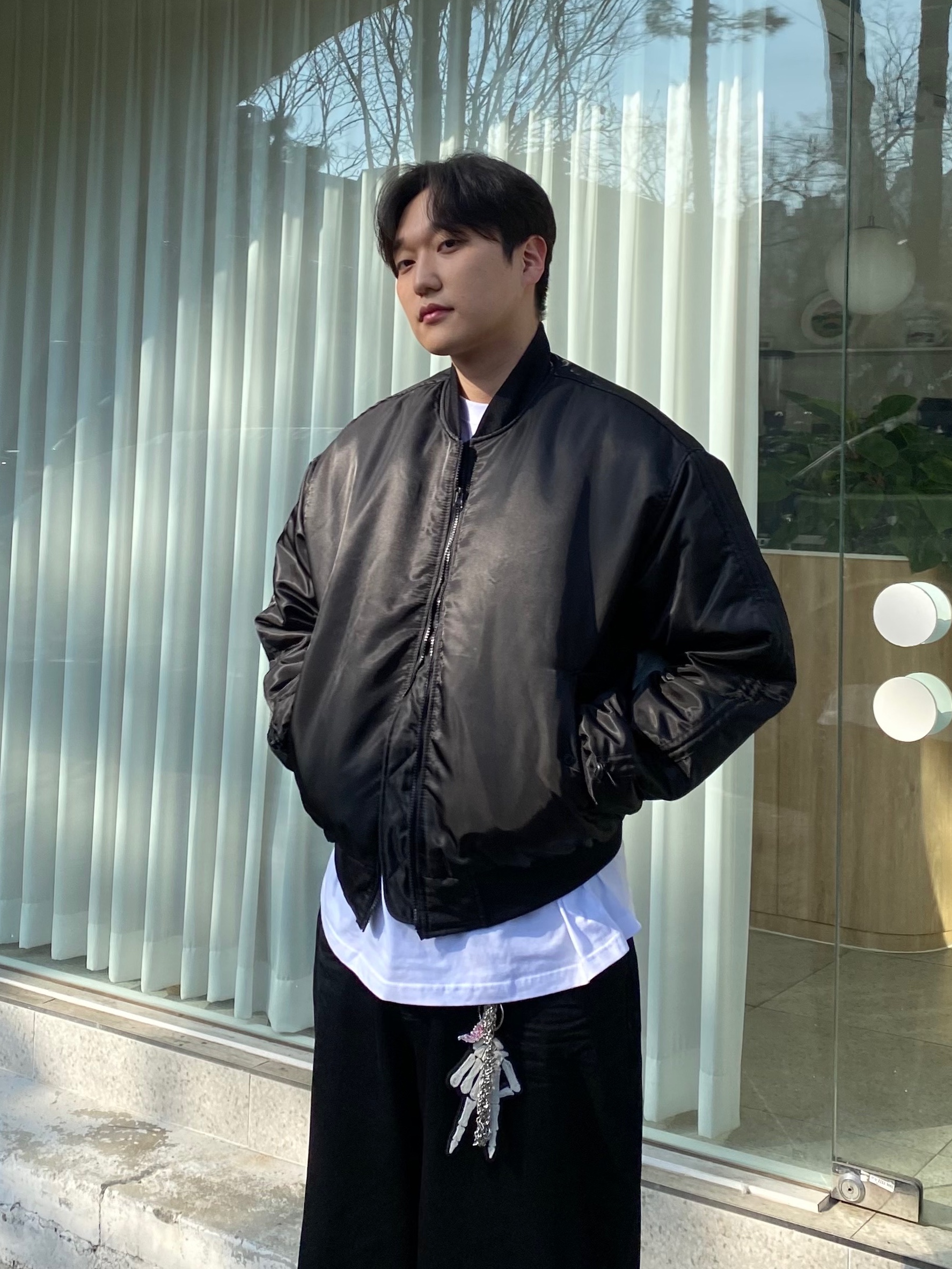 Balenciaga 3XL Sneakers Beige 착용 스타일 - 2