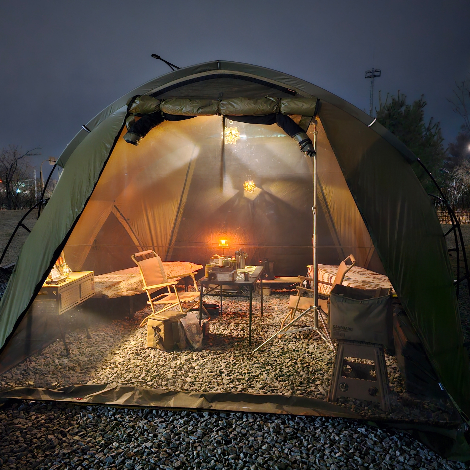 Helinox Tactical V-Tarp 4.0 R1 Coyote Tan 착용 스타일
