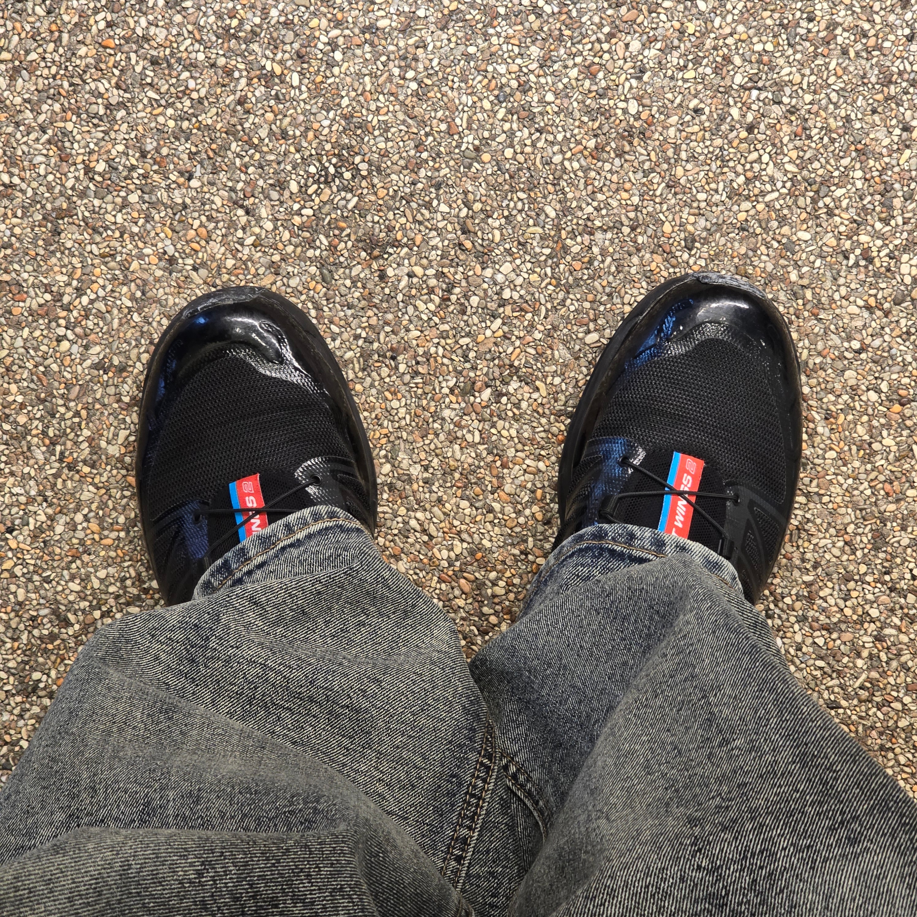 Salomon x Palace XT-Wings 2 Black 착용 스타일