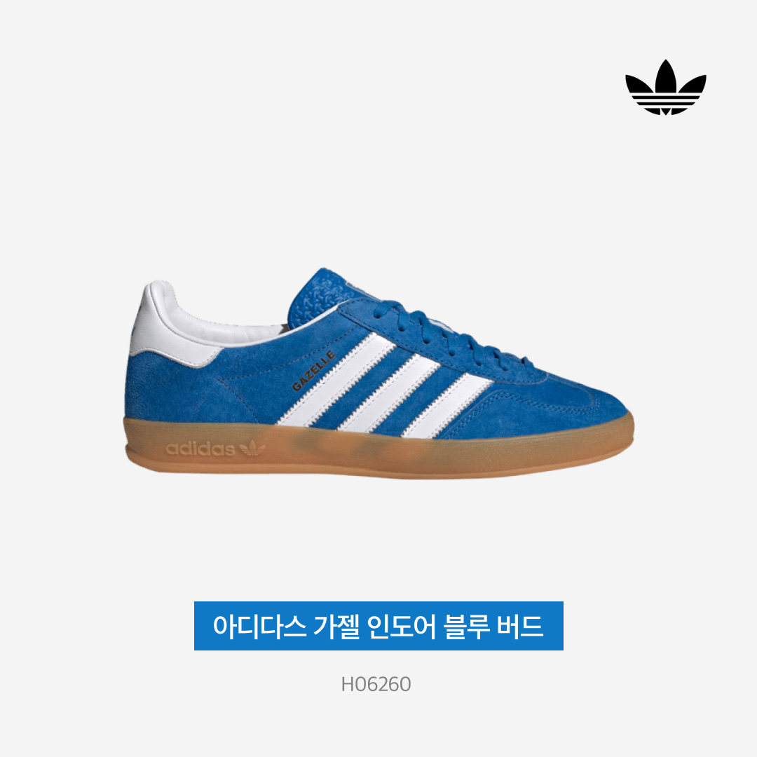 Adidas Gazelle Indoor Blue Bird 착용 스타일 - 4