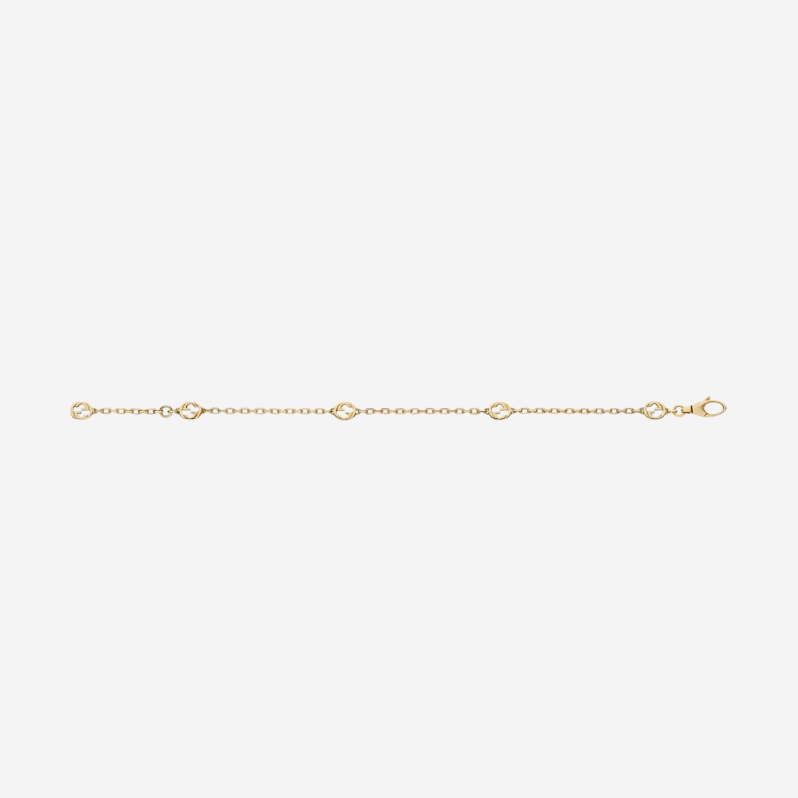 Gucci Interlocking G Bracelet 18K Yellow Gold 상세 이미지 2