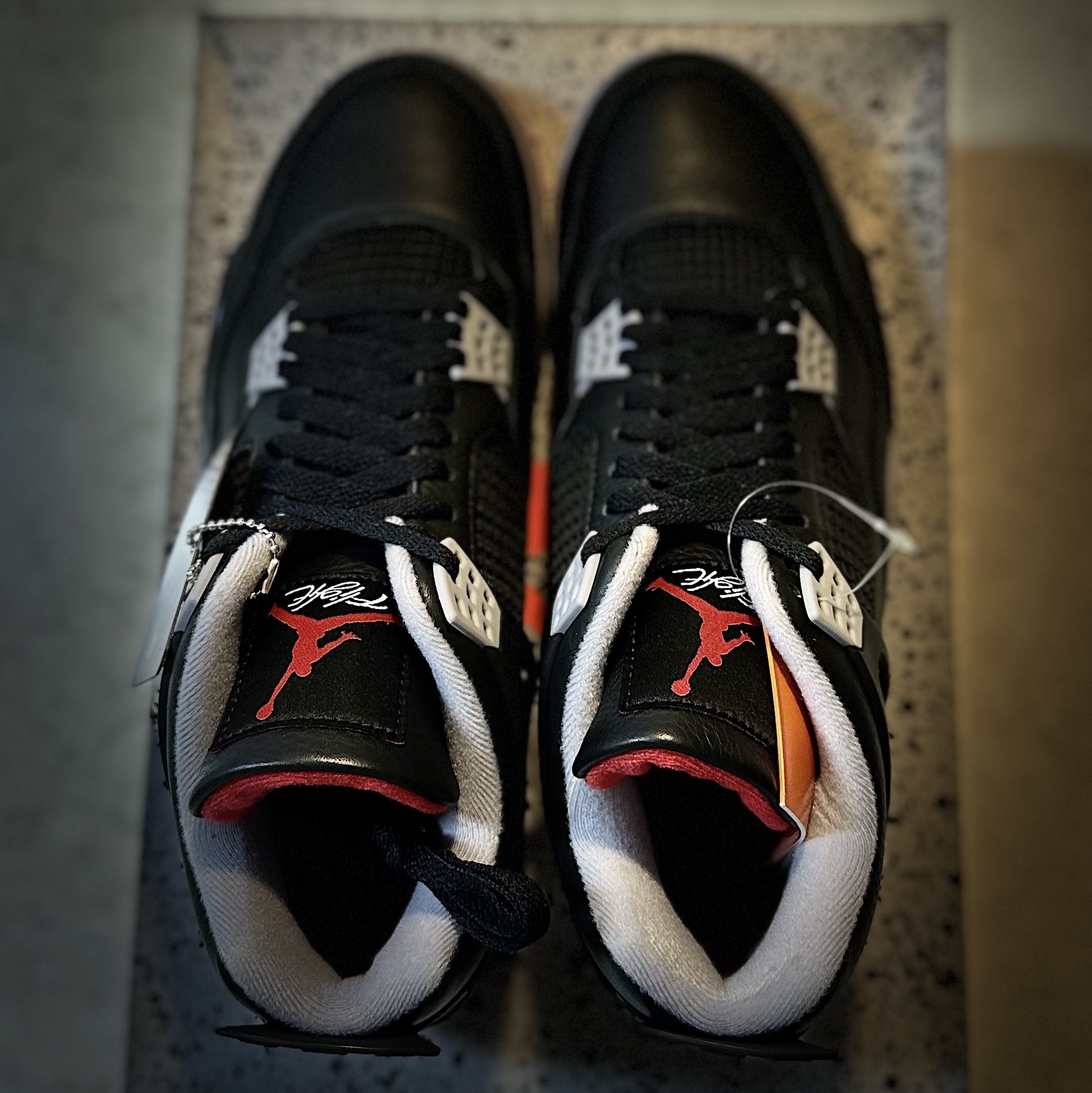 Jordan 4 Retro Bred Reimagined 착용 스타일 - 4