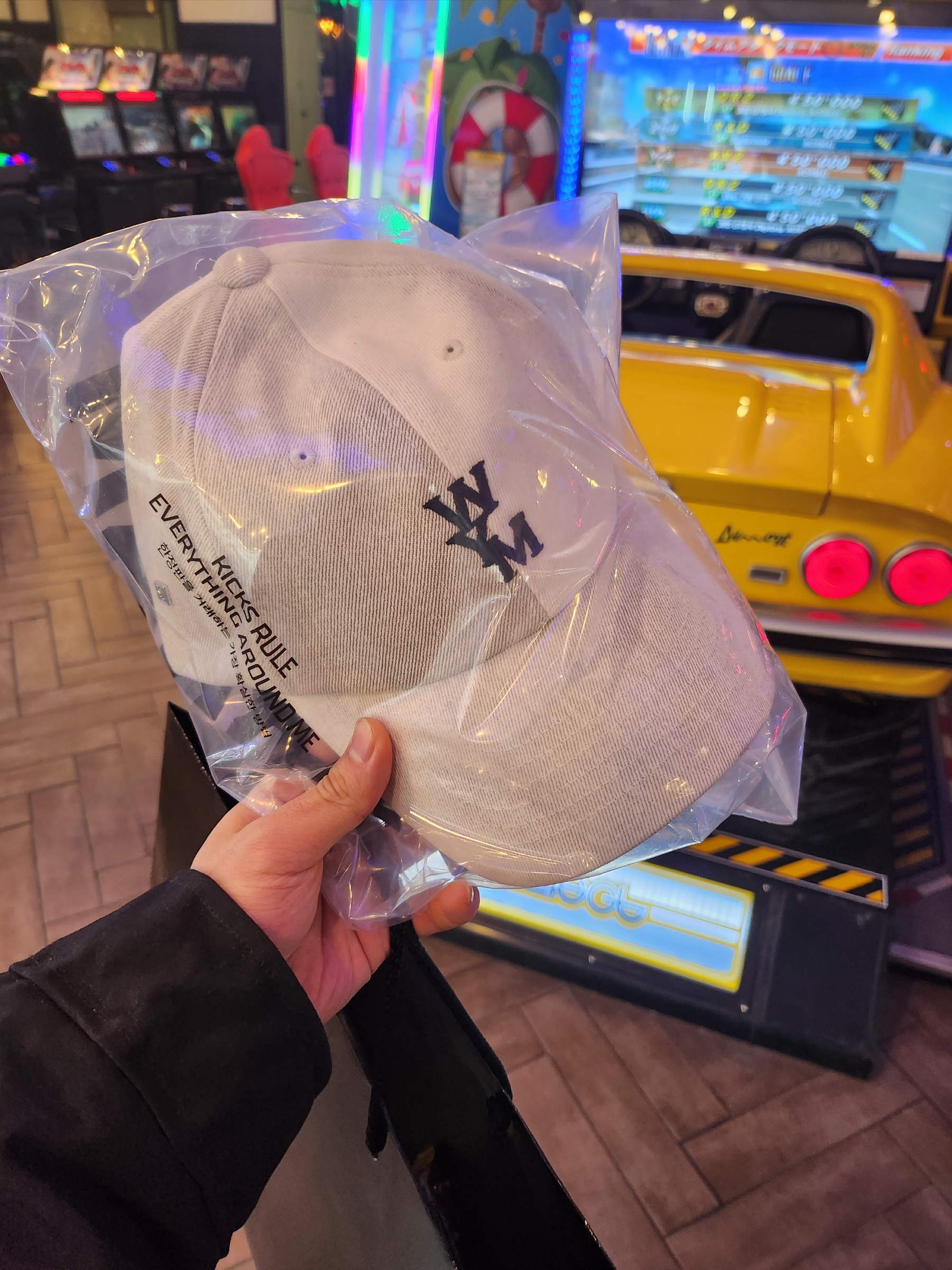 Wooyoungmi Denim Logo Ball Cap Ivory - 23FW 착용 스타일