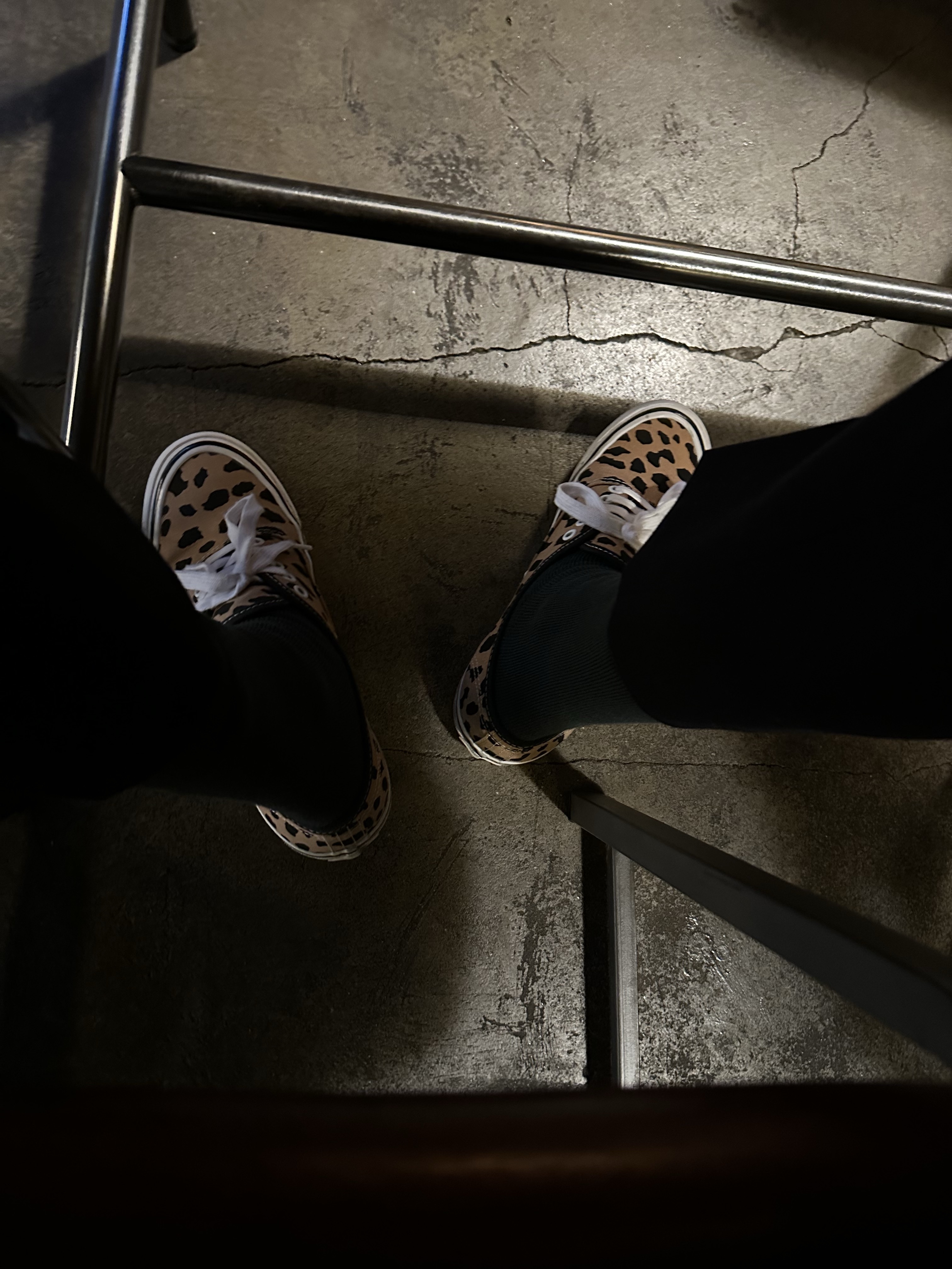 Vans Vault x Wacko Maria OG Authentic LX Leopard Brown 착용 스타일 - 2