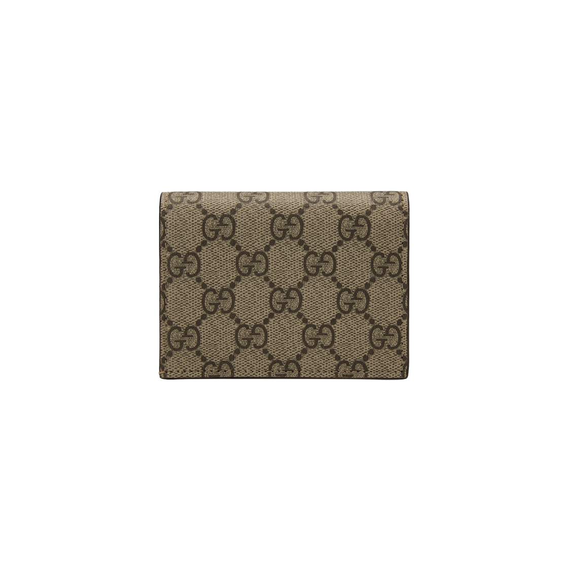 Gucci GG Marmont Card Case Wallet GG Supreme Gold Leather 상세 이미지 4