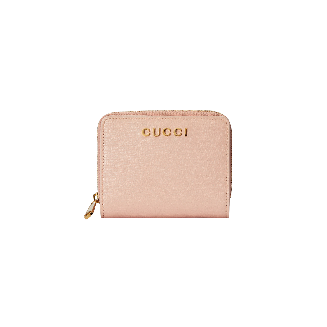 Gucci Mini Wallet with Gucci Script Light Pink Leather 상세 이미지 1