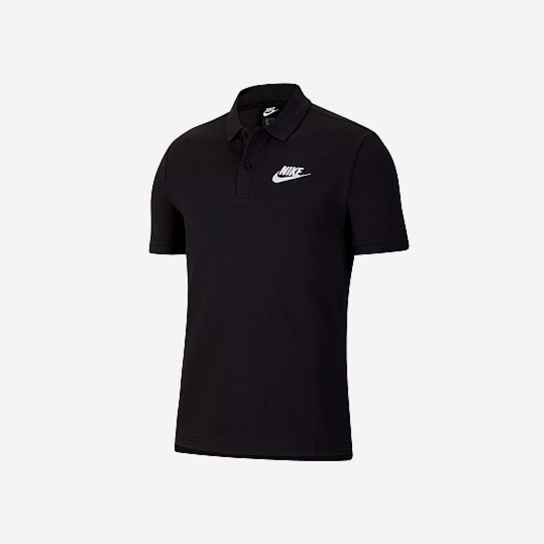 Nike NSW Polo Shirt Black - Asia 상세 이미지 1