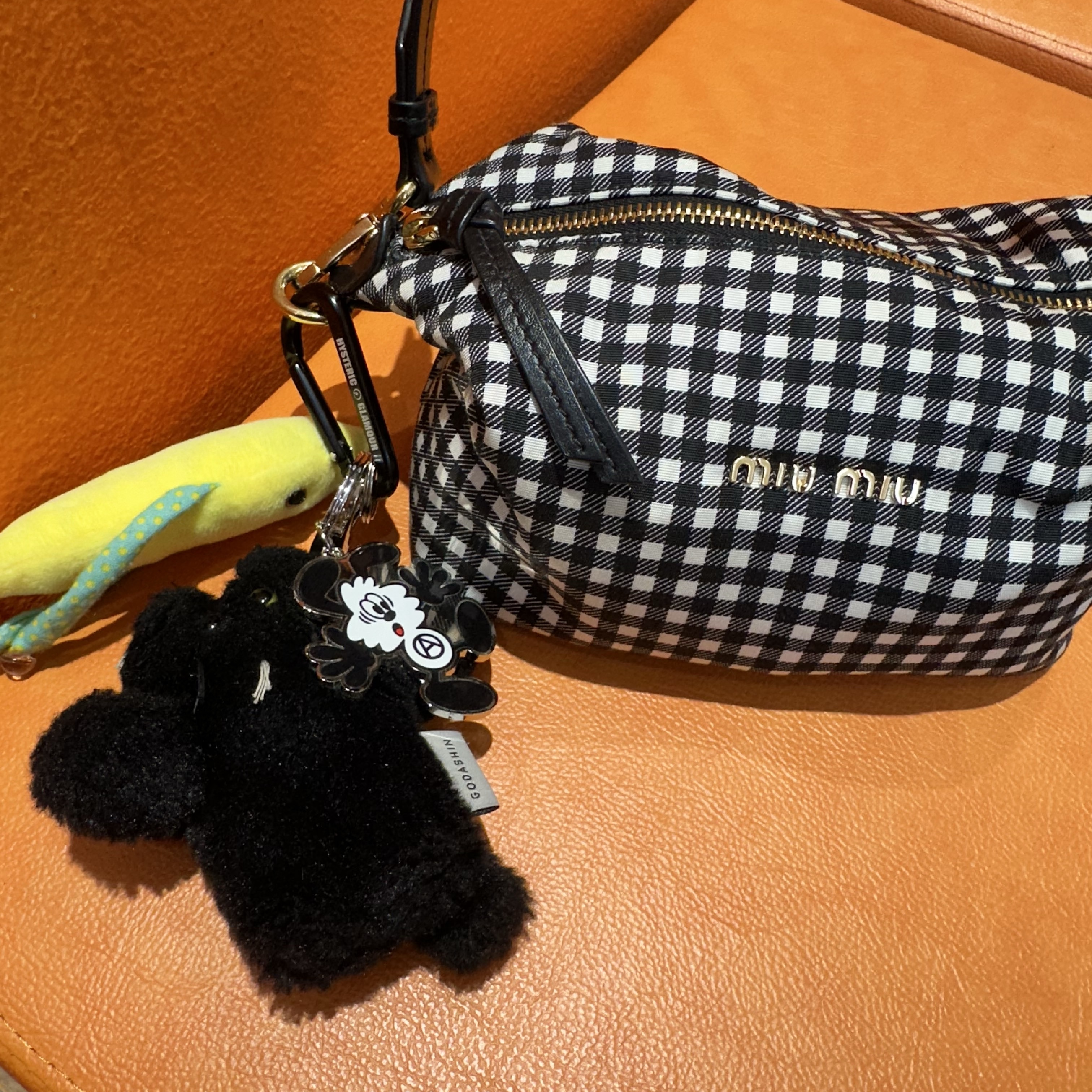 Verdy Otsumo Plaza Key Charm Vick Silver - Otsumo Plaza Exclusive, Godashin Cats Keyring Black 착용 스타일