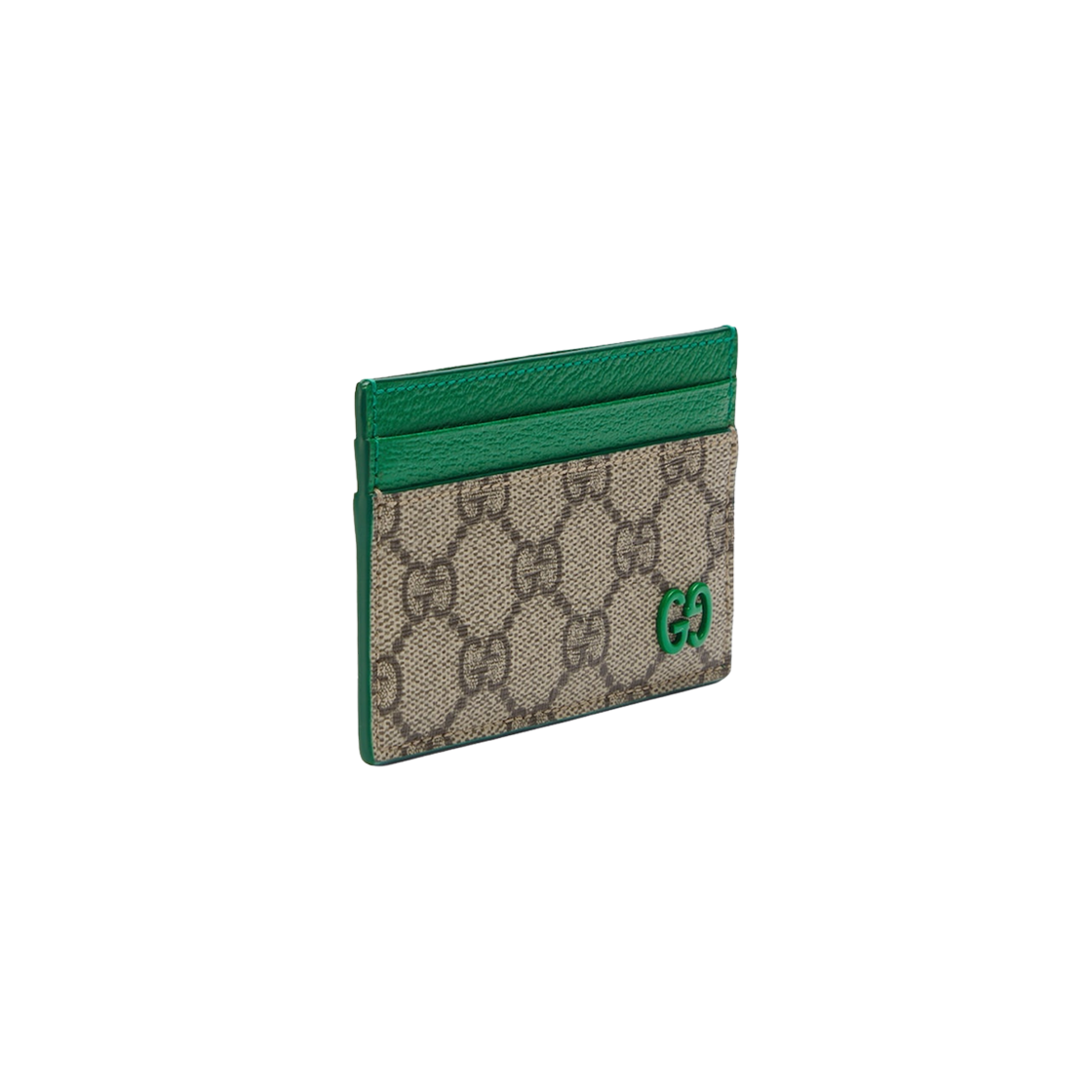 Gucci Card Case with GG Detail Beige Ebony Supreme 상세 이미지 2