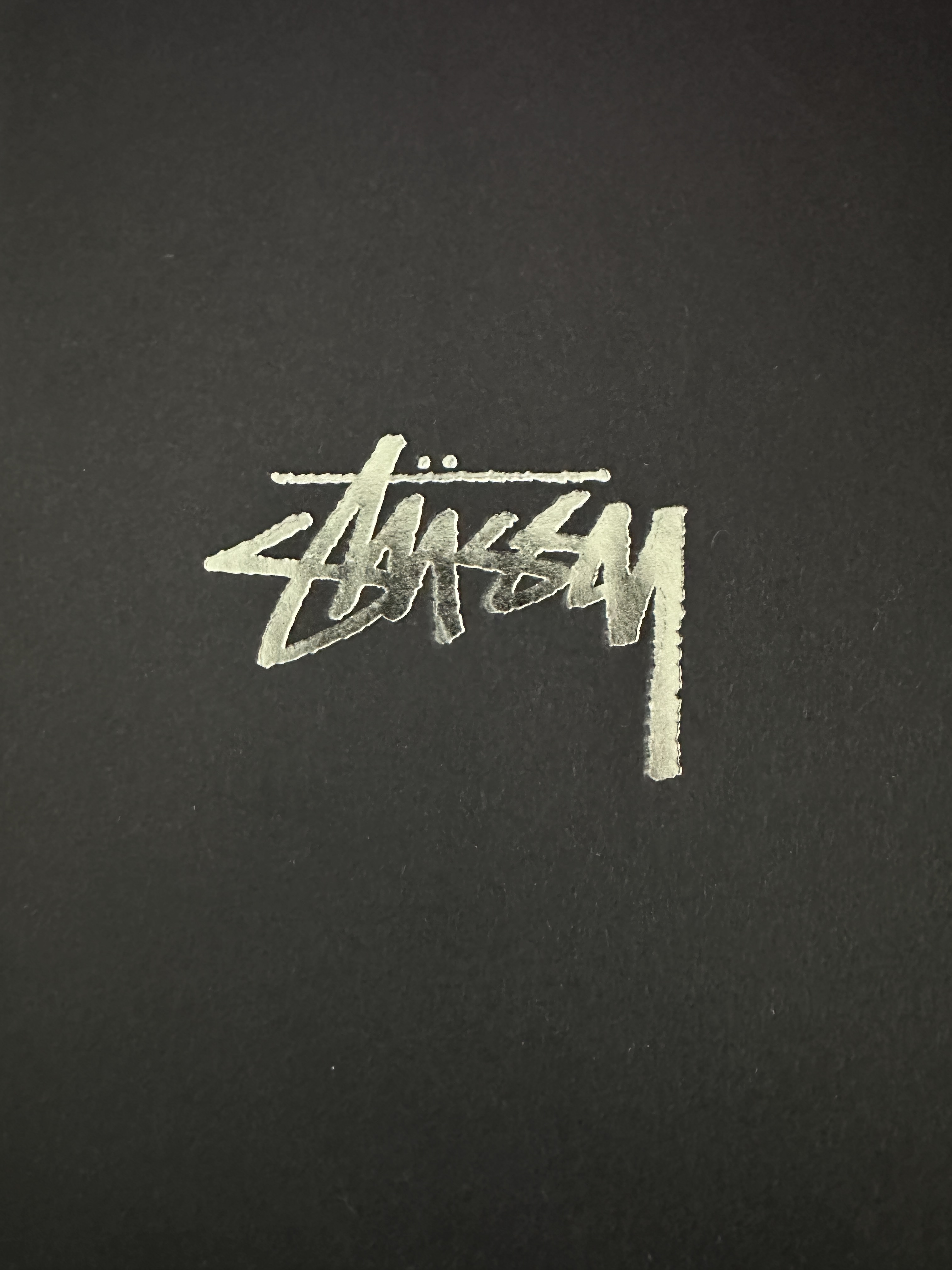 Stussy SS Link Leather Gloves Black 착용 스타일 - 3