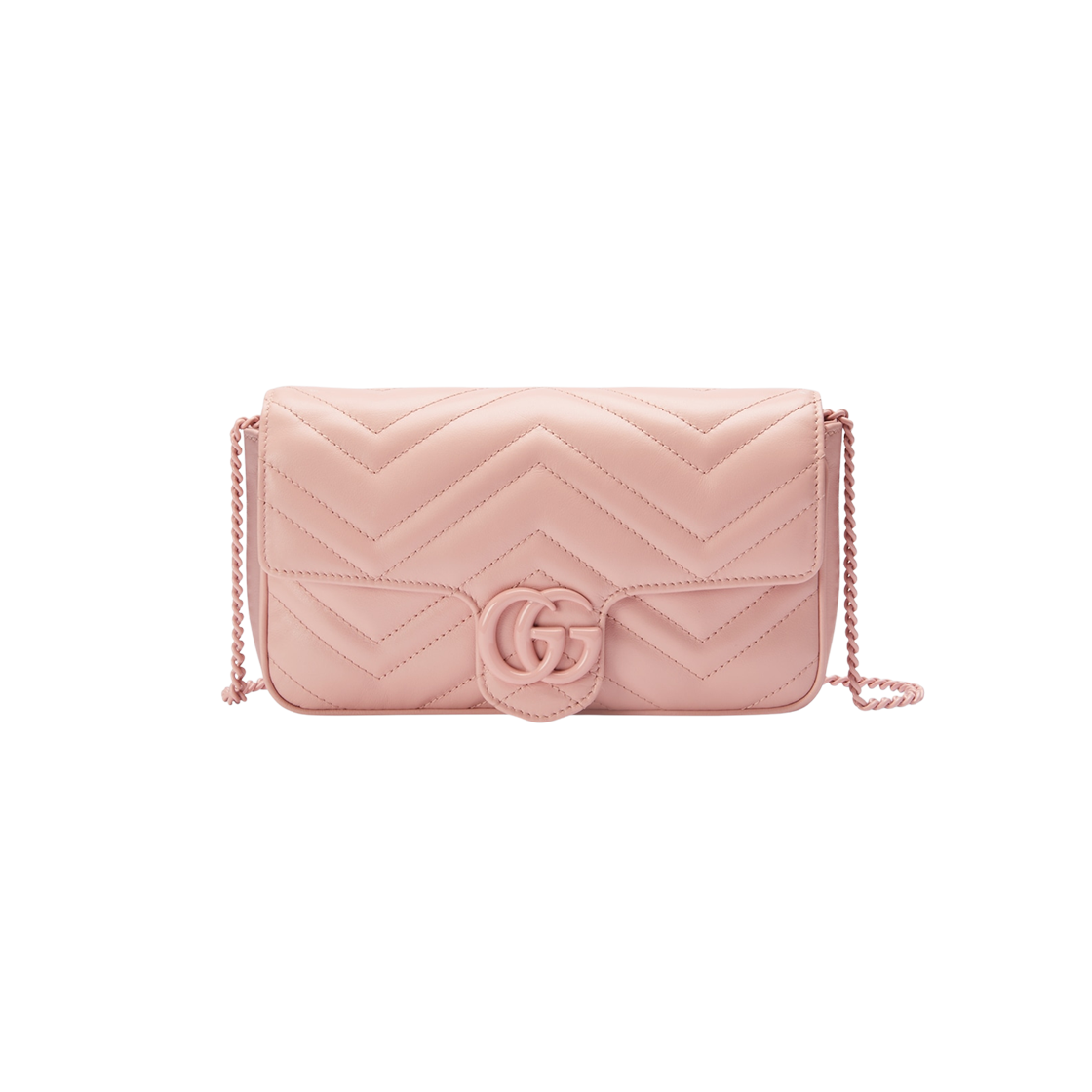 Gucci GG Marmont Mini Bag Light Pink Leather 상세 이미지 1