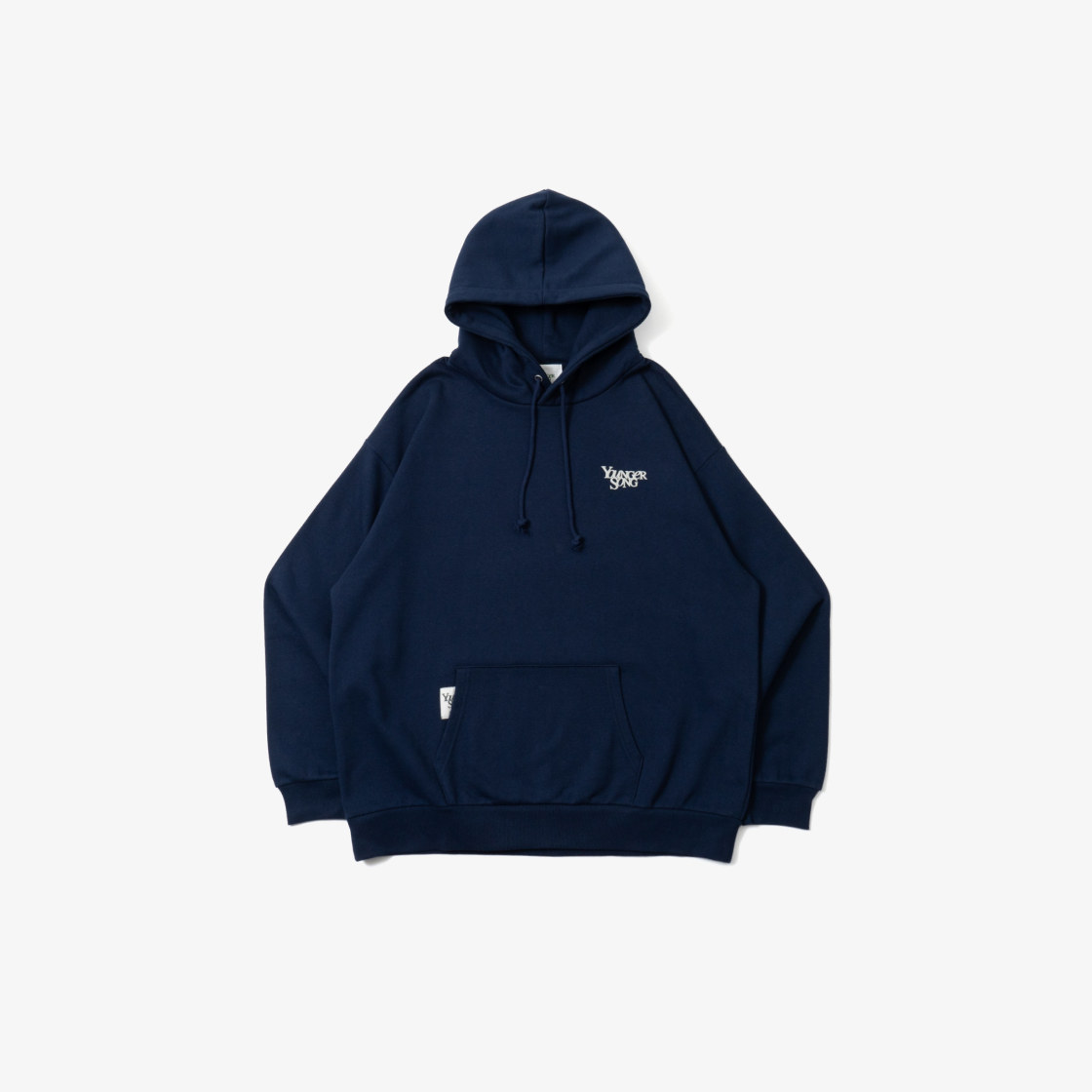 영거송 포밍 유니버셜 후드 네이비(Younger Song Foaming Universal Logo Hoodie Navy)