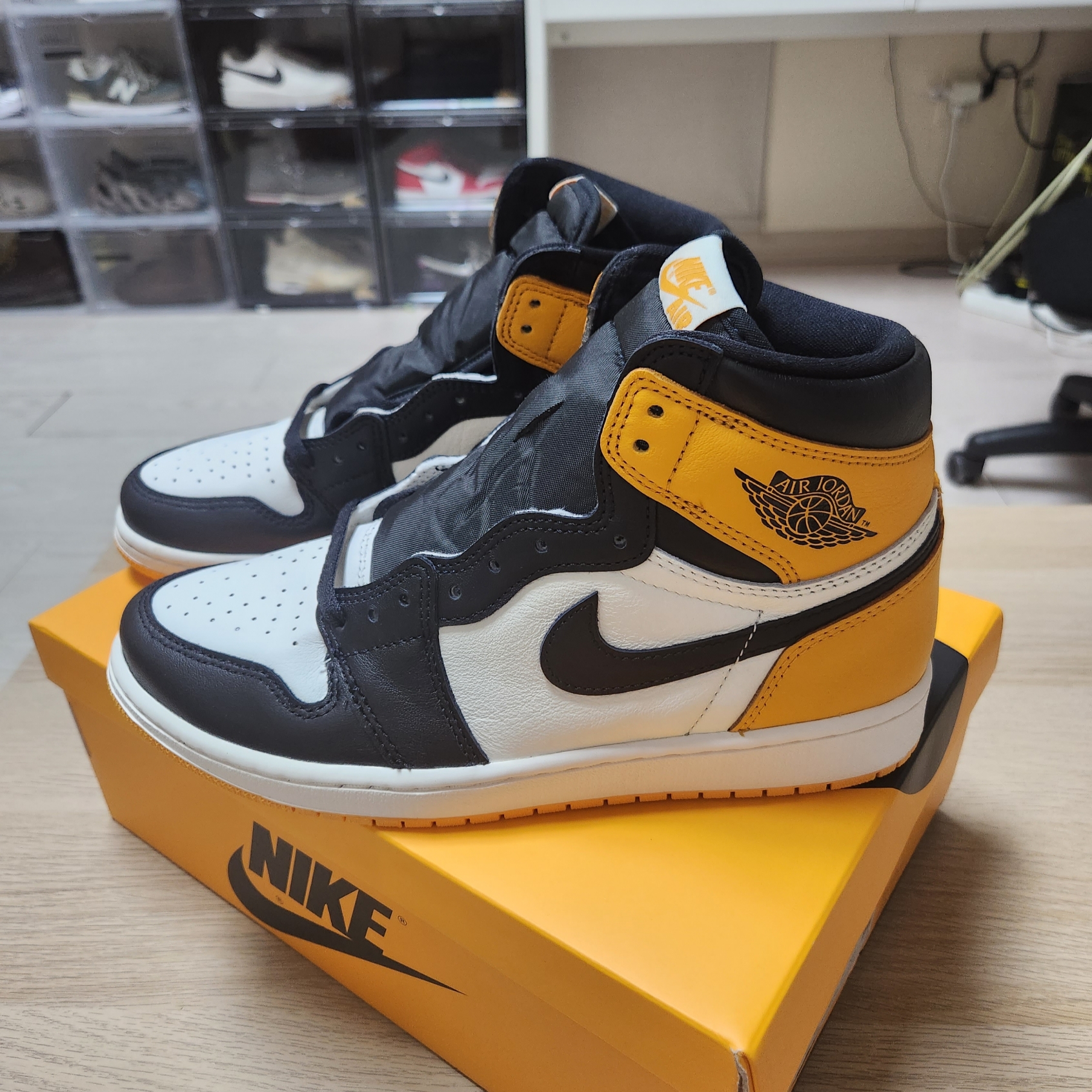 Jordan 1 Retro High OG Taxi 착용 스타일 - 2