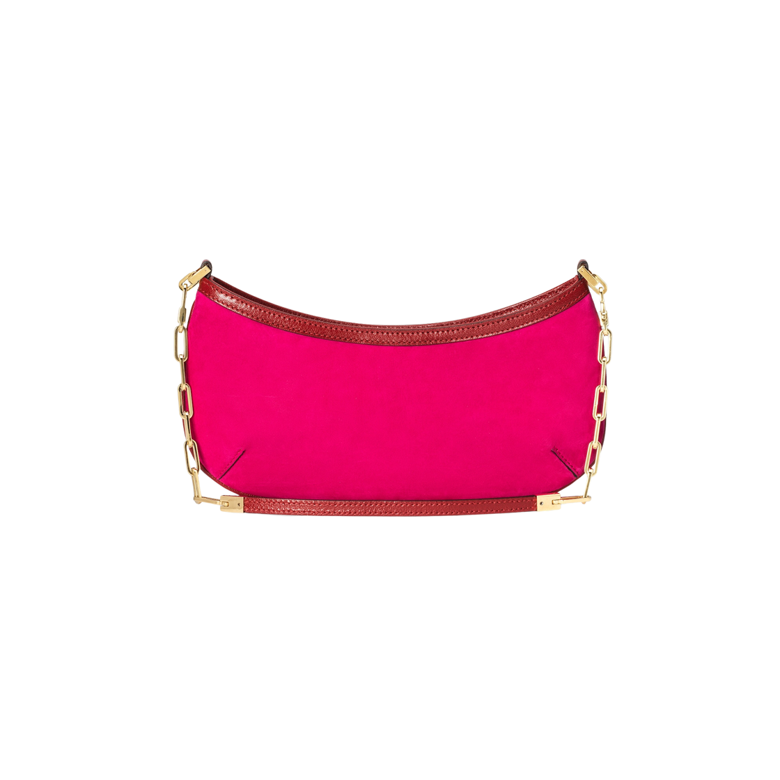 Gucci Tiger Head Small Shoulder Bag Fushsia Suede 상세 이미지 3