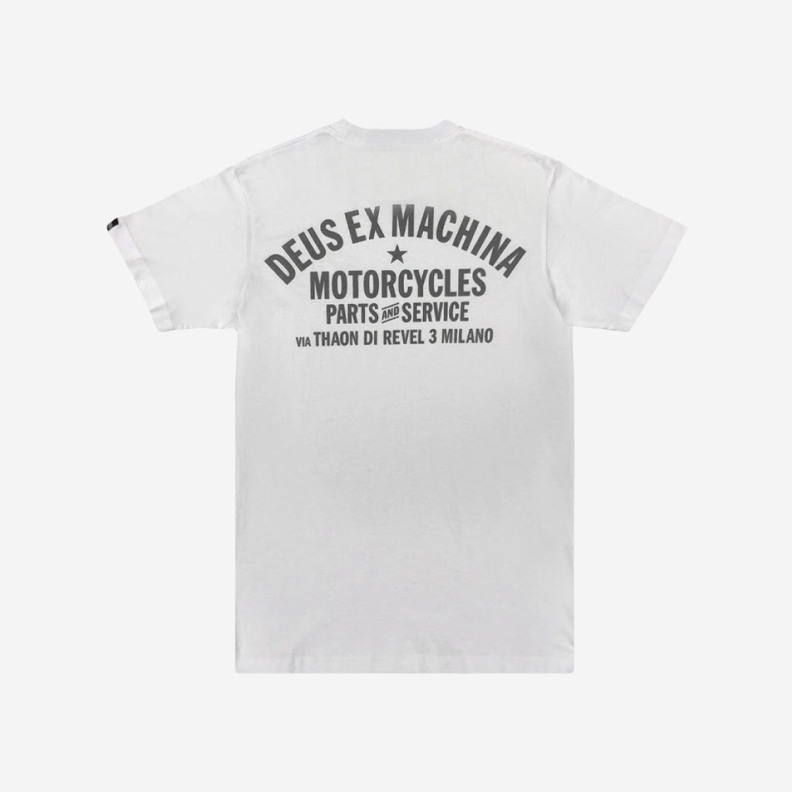 Deus Ex Machina Milano Adress T-Shirt White 상세 이미지 1