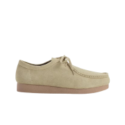 GU Real Leather Moccasin Shoes Beige