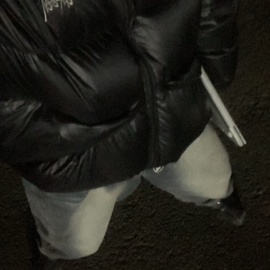 Stussy Down Parka Micro Ripstop Phantom Black 착용 스타일