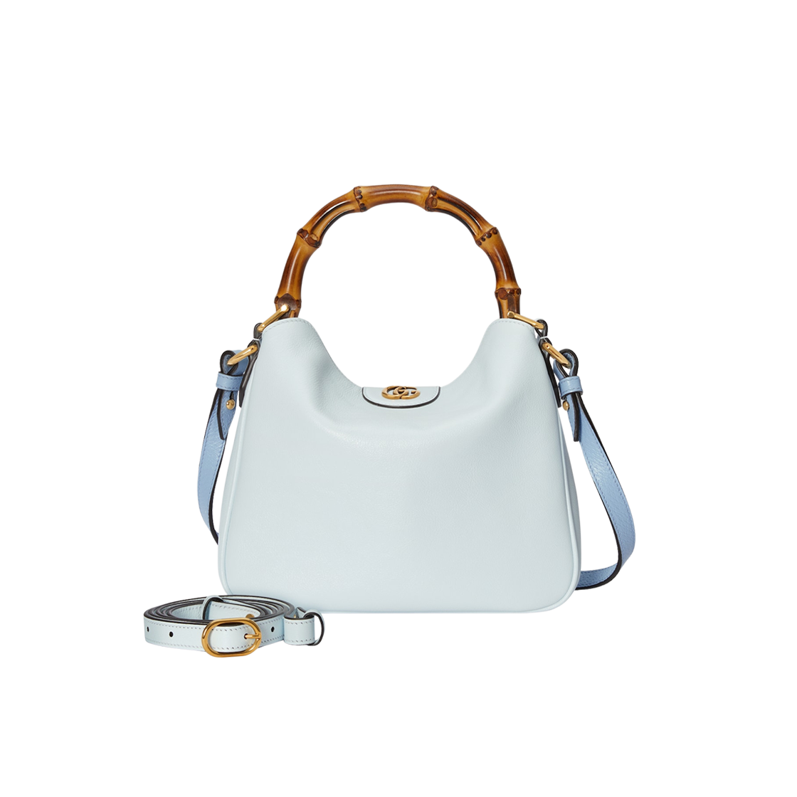 Gucci Diana Small Shoulder Bag Pale Blue Leather 상세 이미지 3