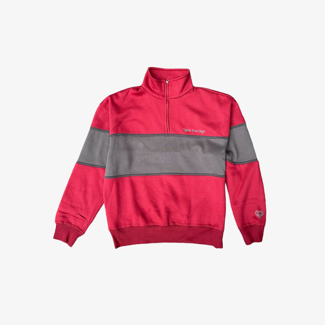 에이치티에이치 라인 하프 집 보르도(HTH Line Half Zip Bordeaux)