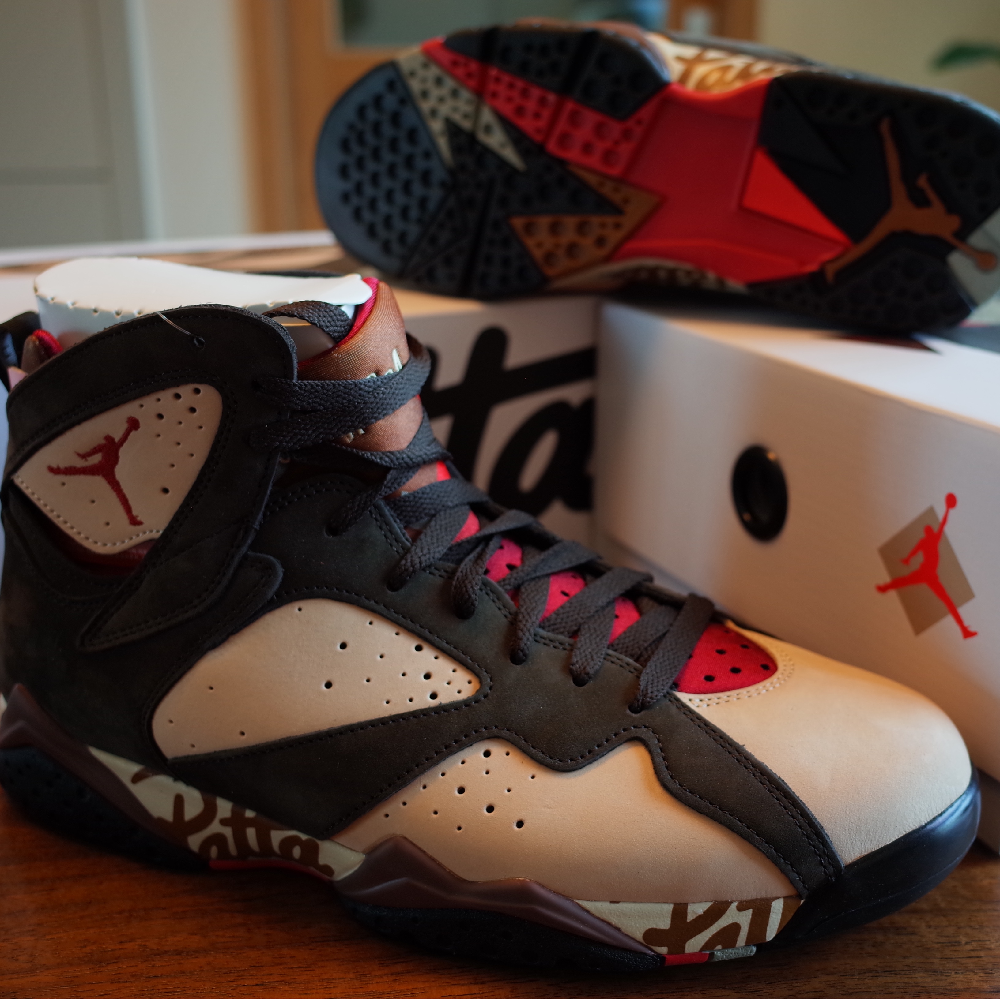 Jordan 7 x Patta Retro Shimmer 착용 스타일