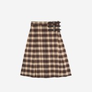 FAD Pleated Skirts Brown
