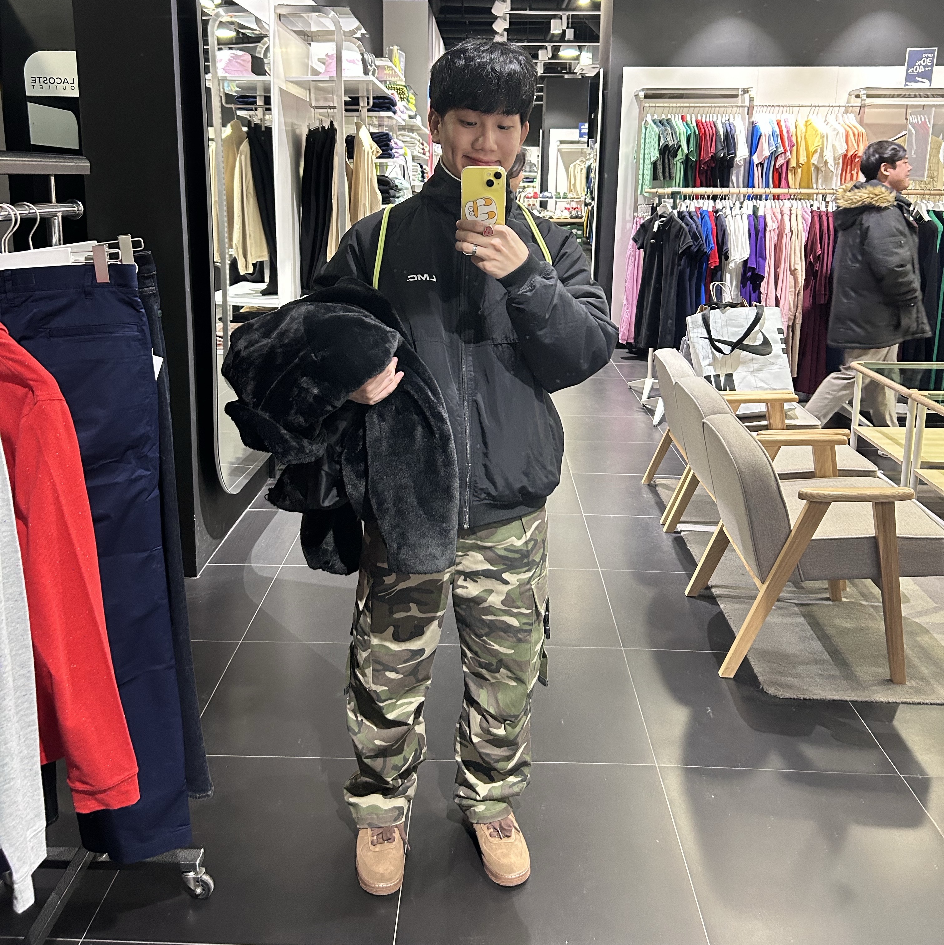 (W) Nike Air Force 1 '07 Cacao Wow 착용 스타일