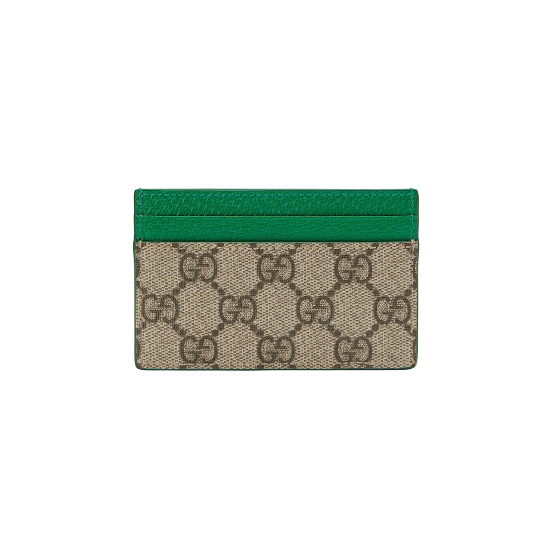 Gucci Card Case with GG Detail Beige Ebony Supreme 상세 이미지 3