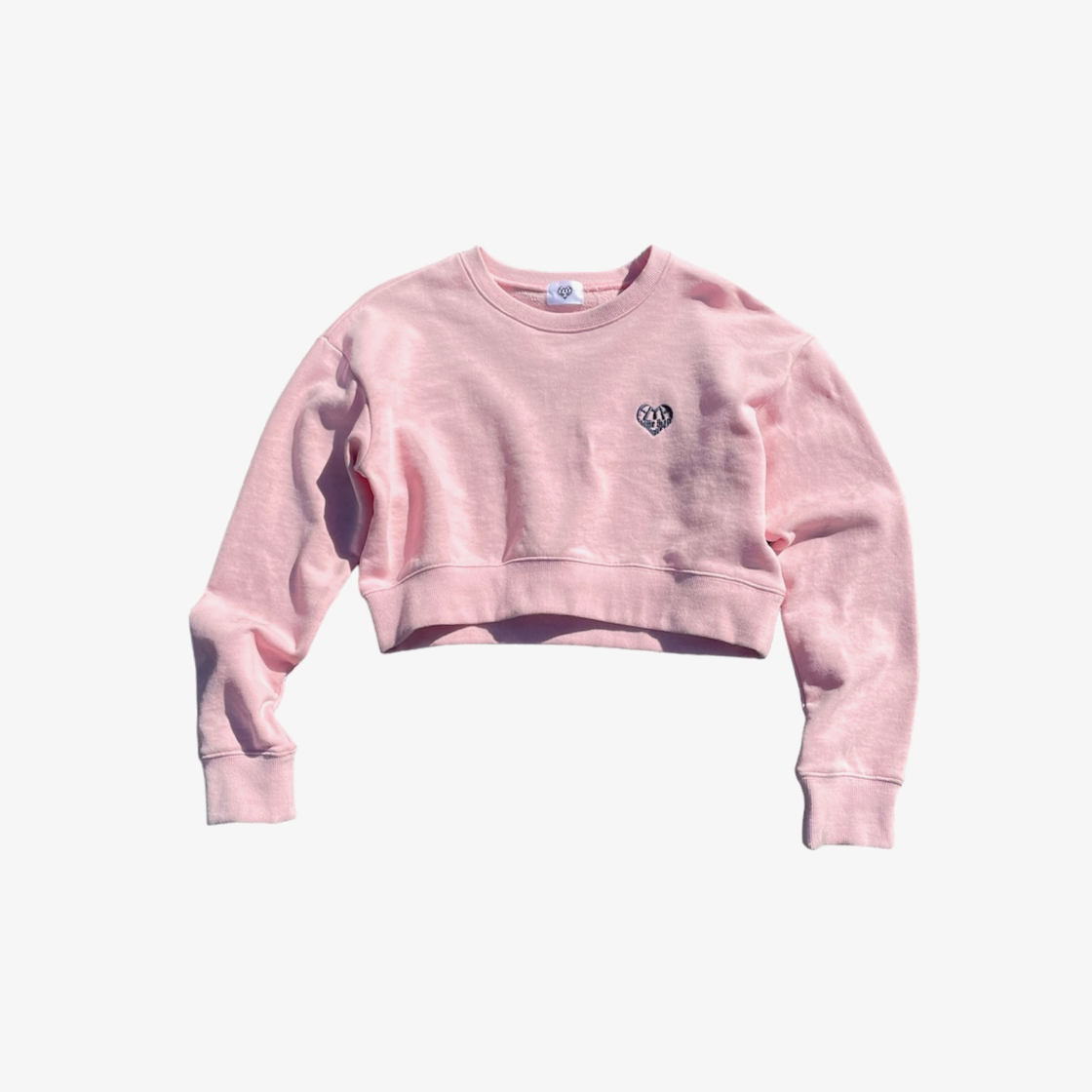 에이치티에이치 크롭 스웨트 핑크(HTH Cropped Sweat Pink)
