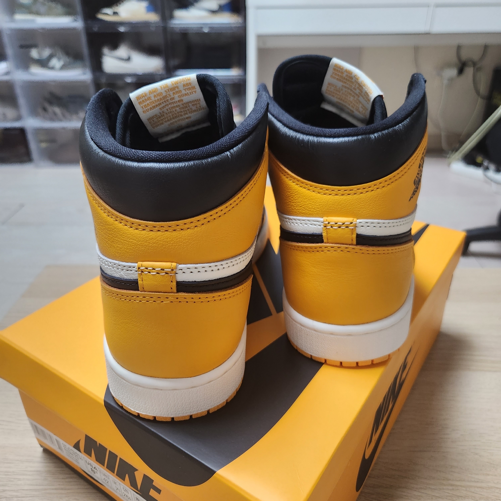 Jordan 1 Retro High OG Taxi 착용 스타일 - 4