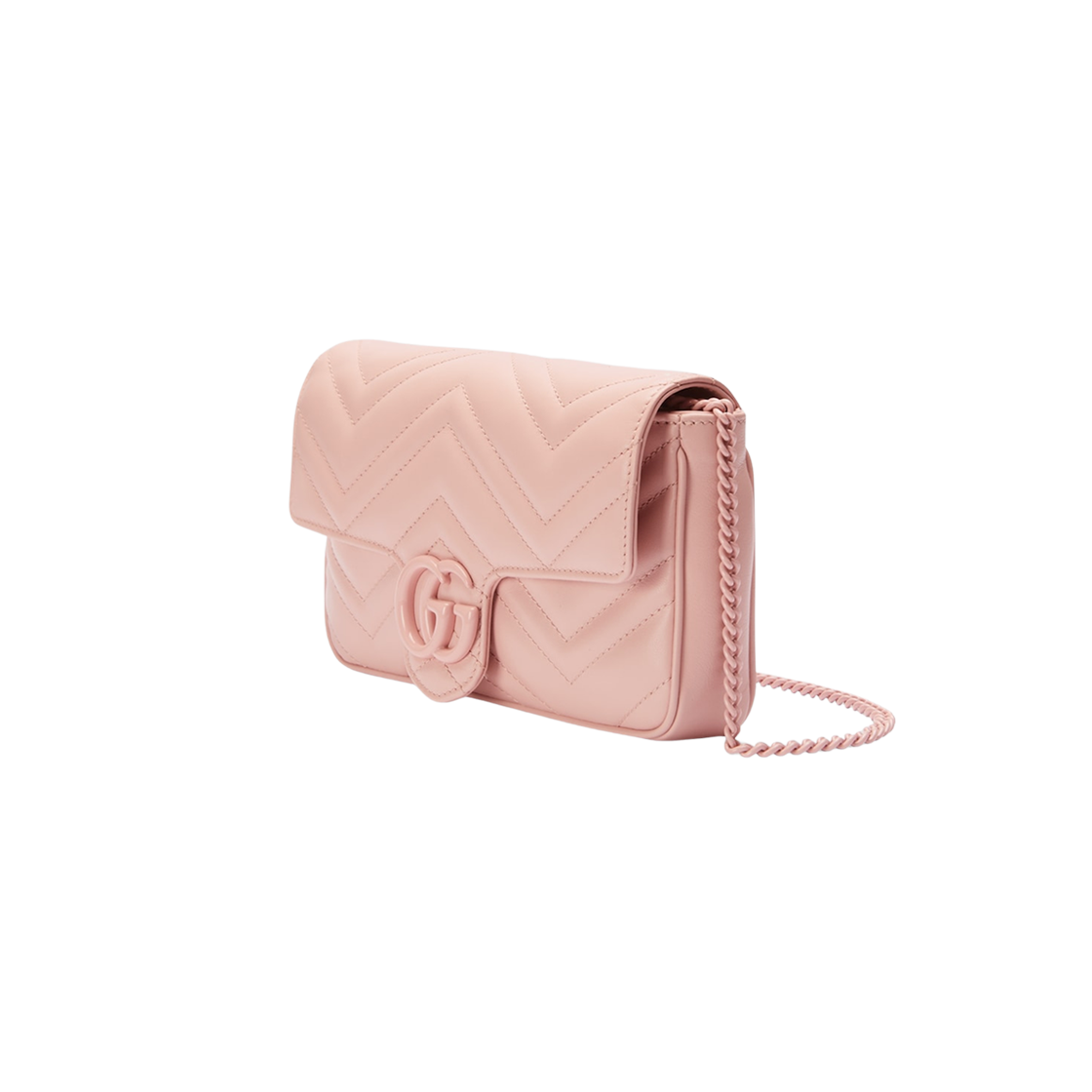 Gucci GG Marmont Mini Bag Light Pink Leather 상세 이미지 2