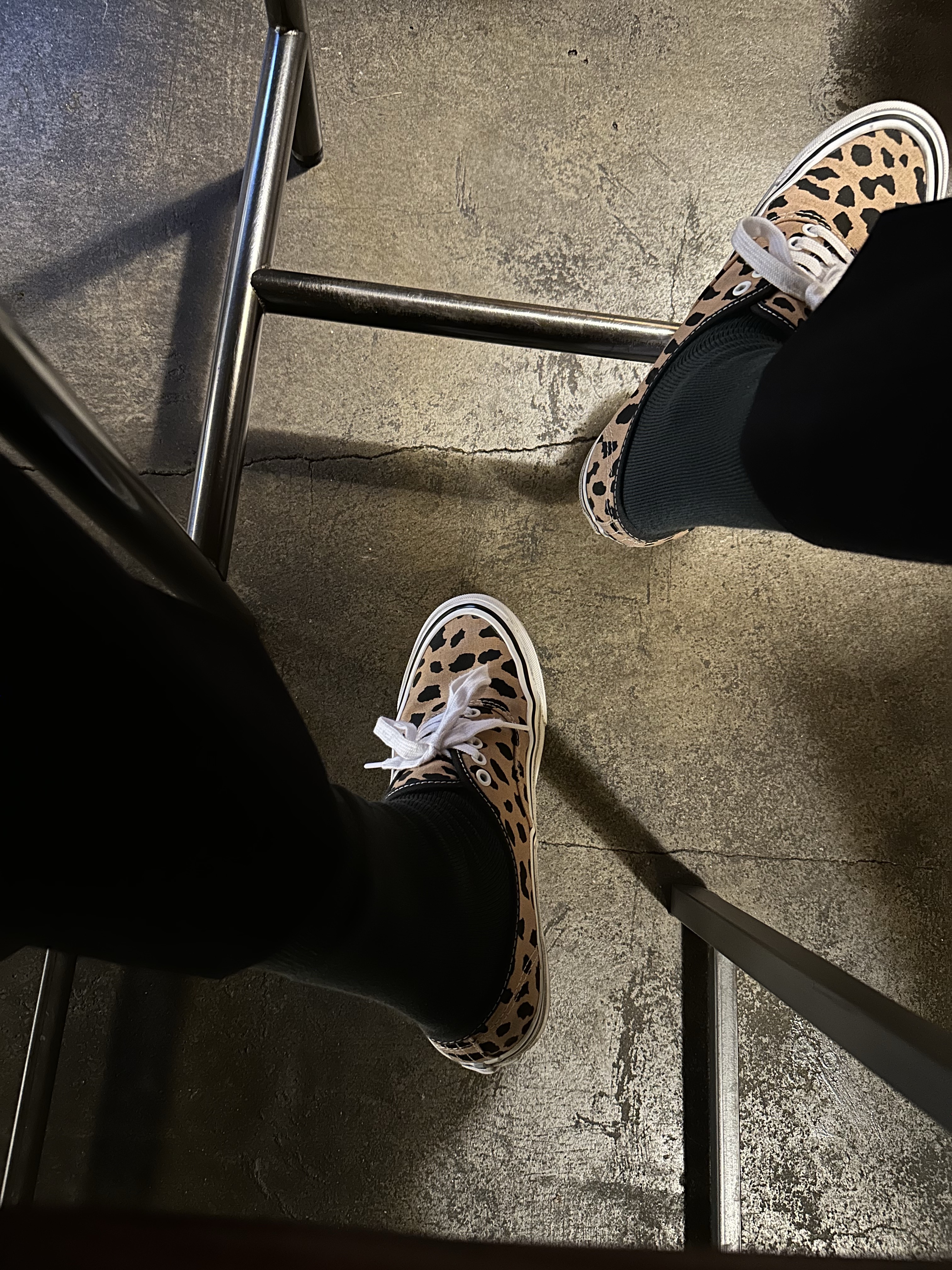 Vans Vault x Wacko Maria OG Authentic LX Leopard Brown 착용 스타일 - 1