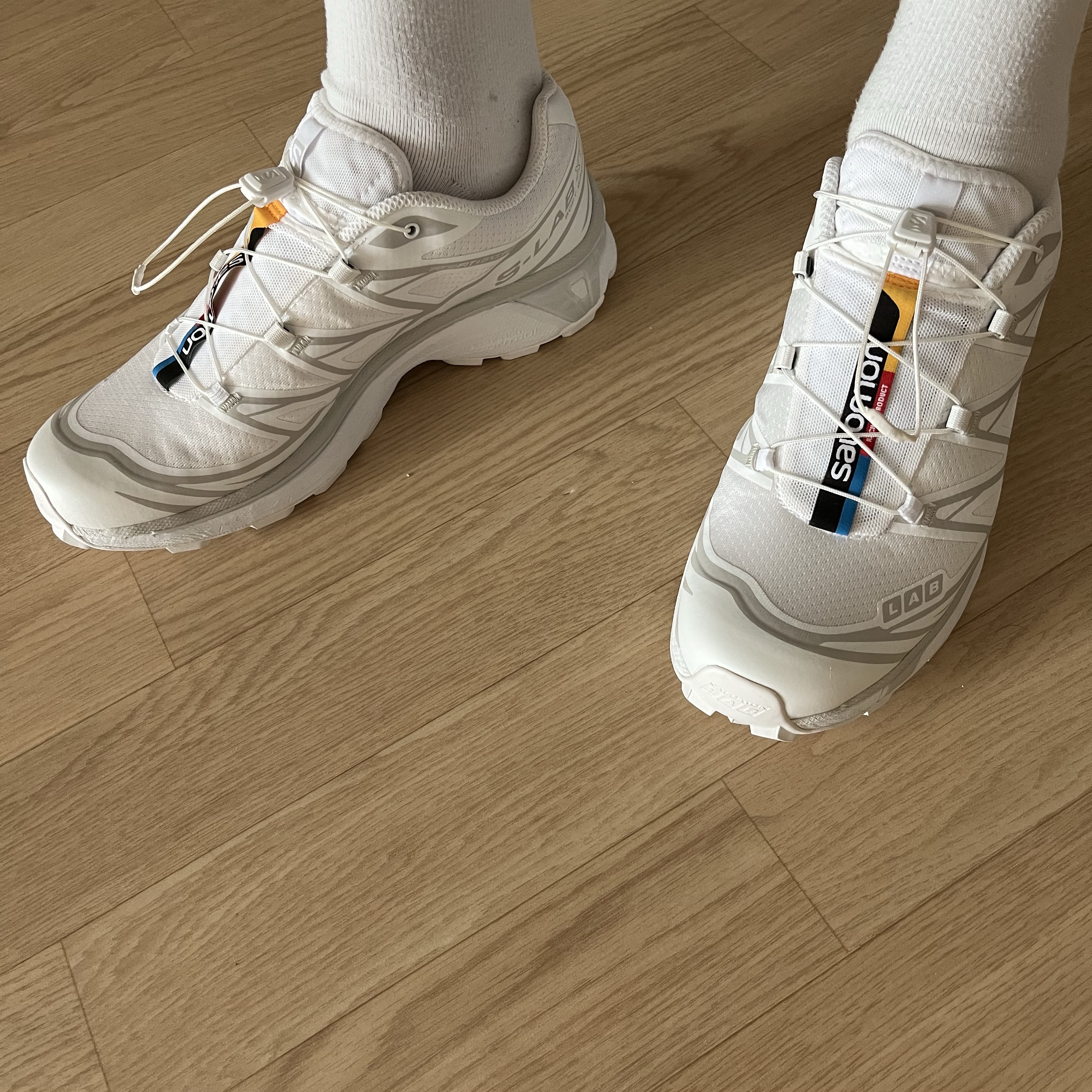 Salomon XT-6 ADV White 착용 스타일 - 2