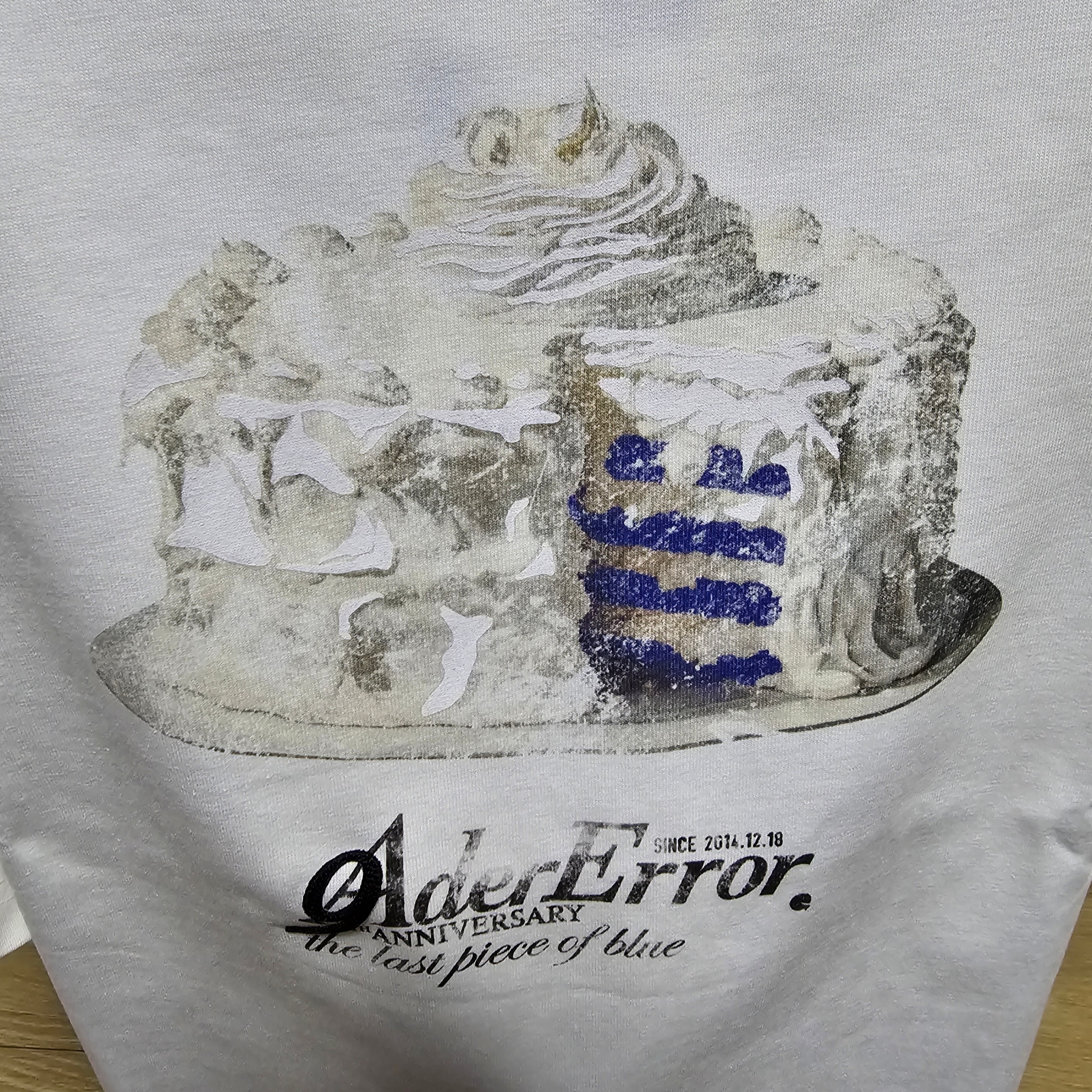 Ader Error Og; 9th @2231 T-Shirt Off White 착용 스타일 - 5