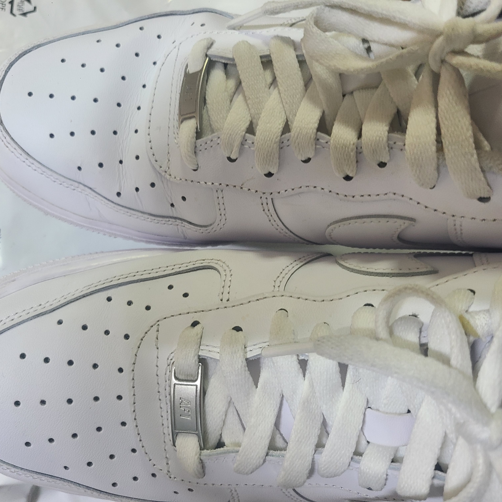 Nike Air Force 1 '07 Low White 착용 스타일