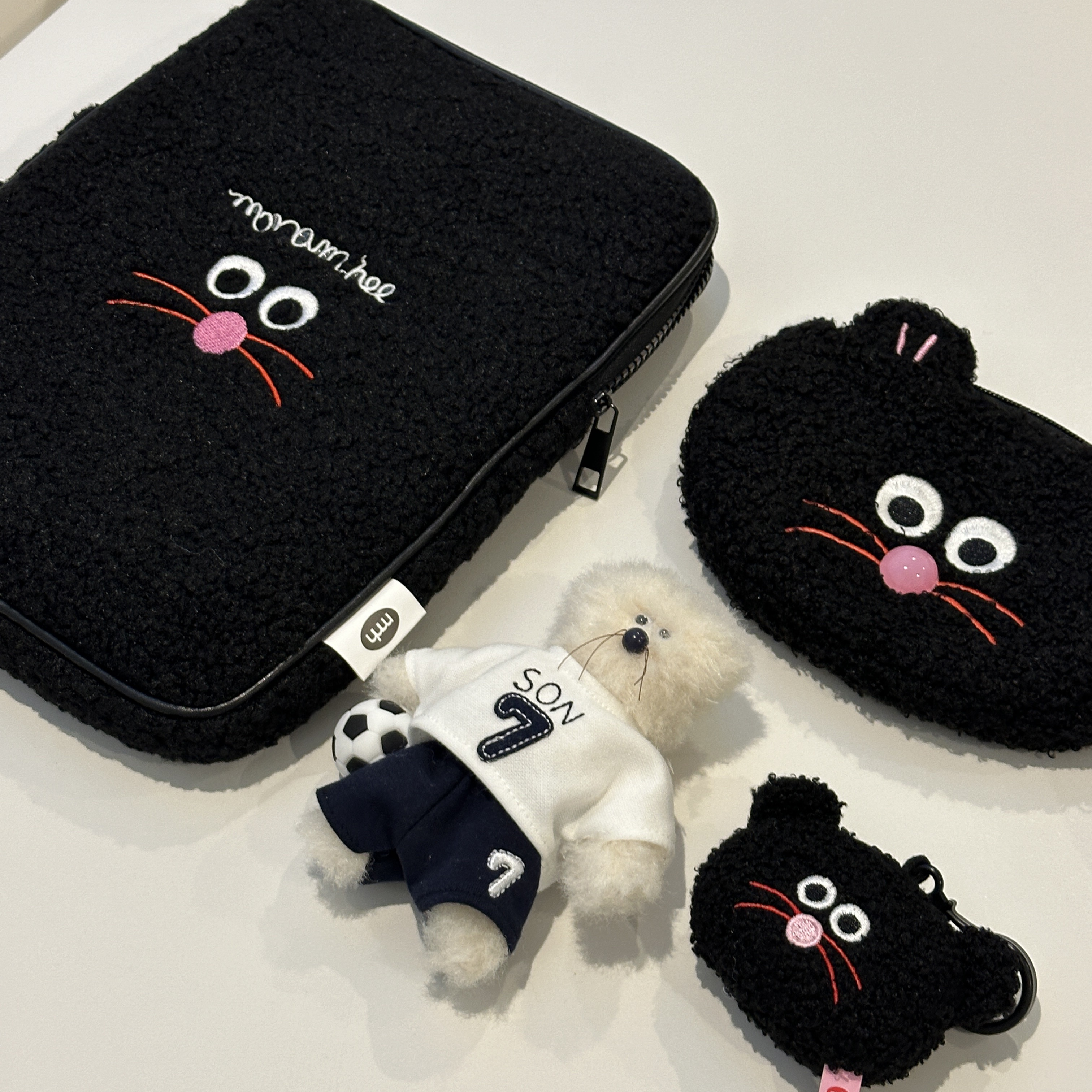 Monamhee Pouch Black, [예약 배송] NOS7 x Monamhee SON.hee Cream 착용 스타일